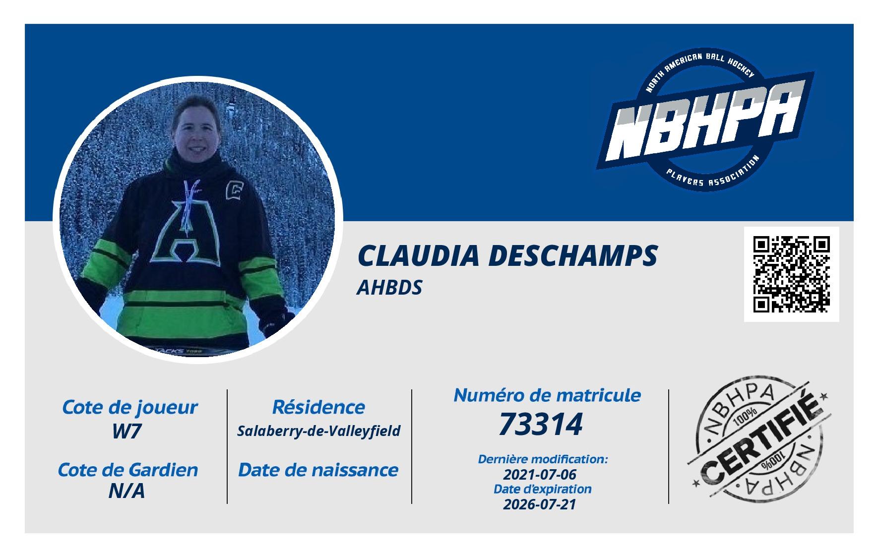 Claudia Deschamps