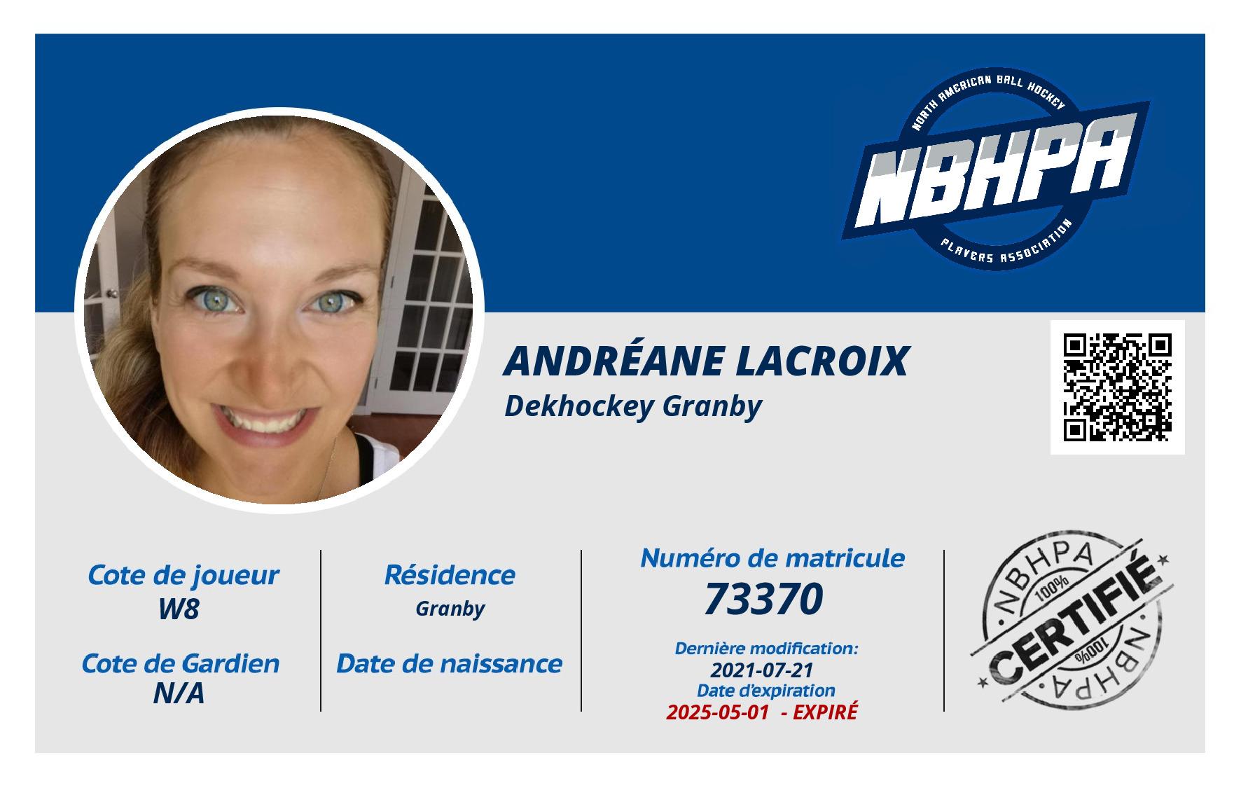 Andréane Lacroix