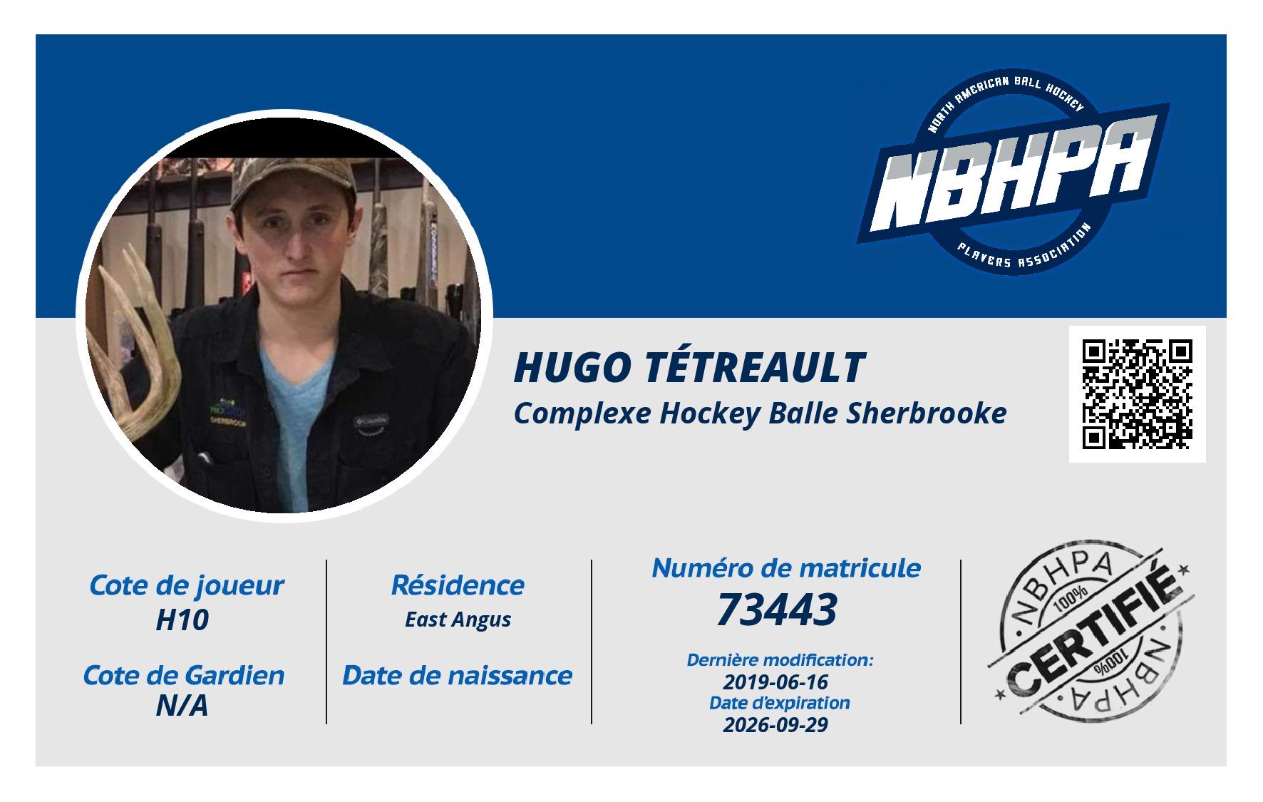 Hugo Tétreault