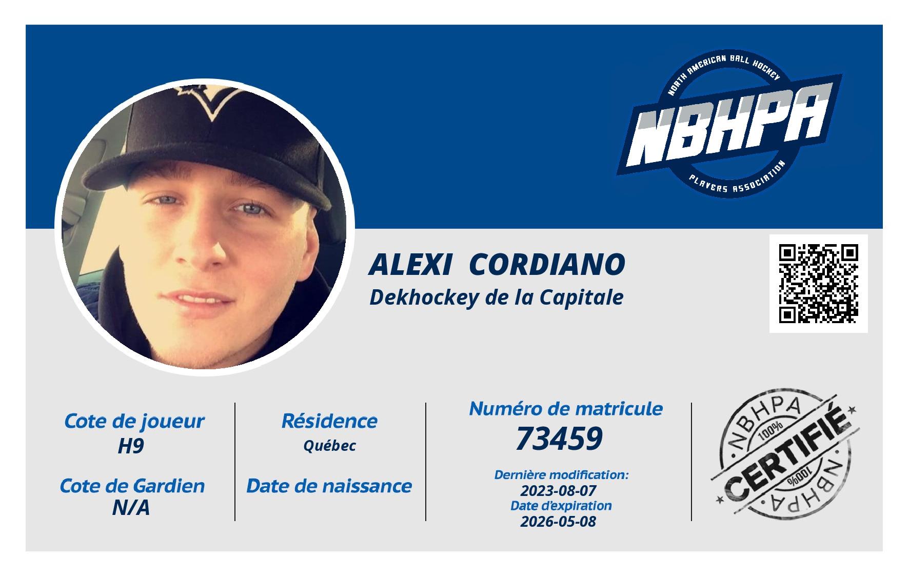 Alexi  Cordiano