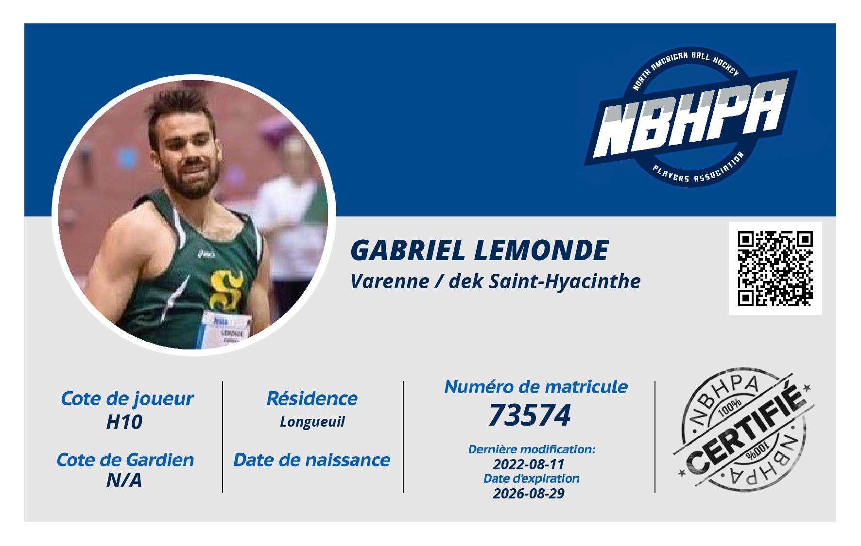 Gabriel Lemonde