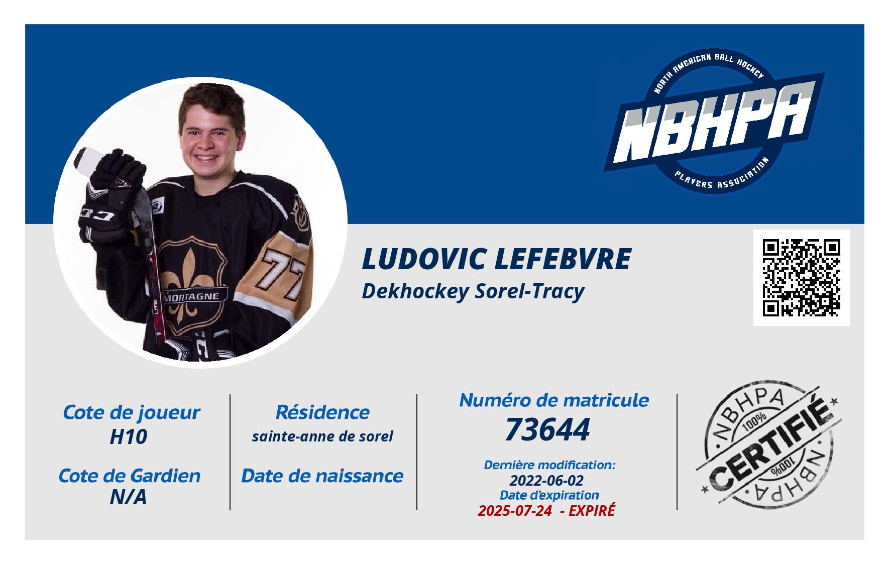 Ludovic Lefebvre 