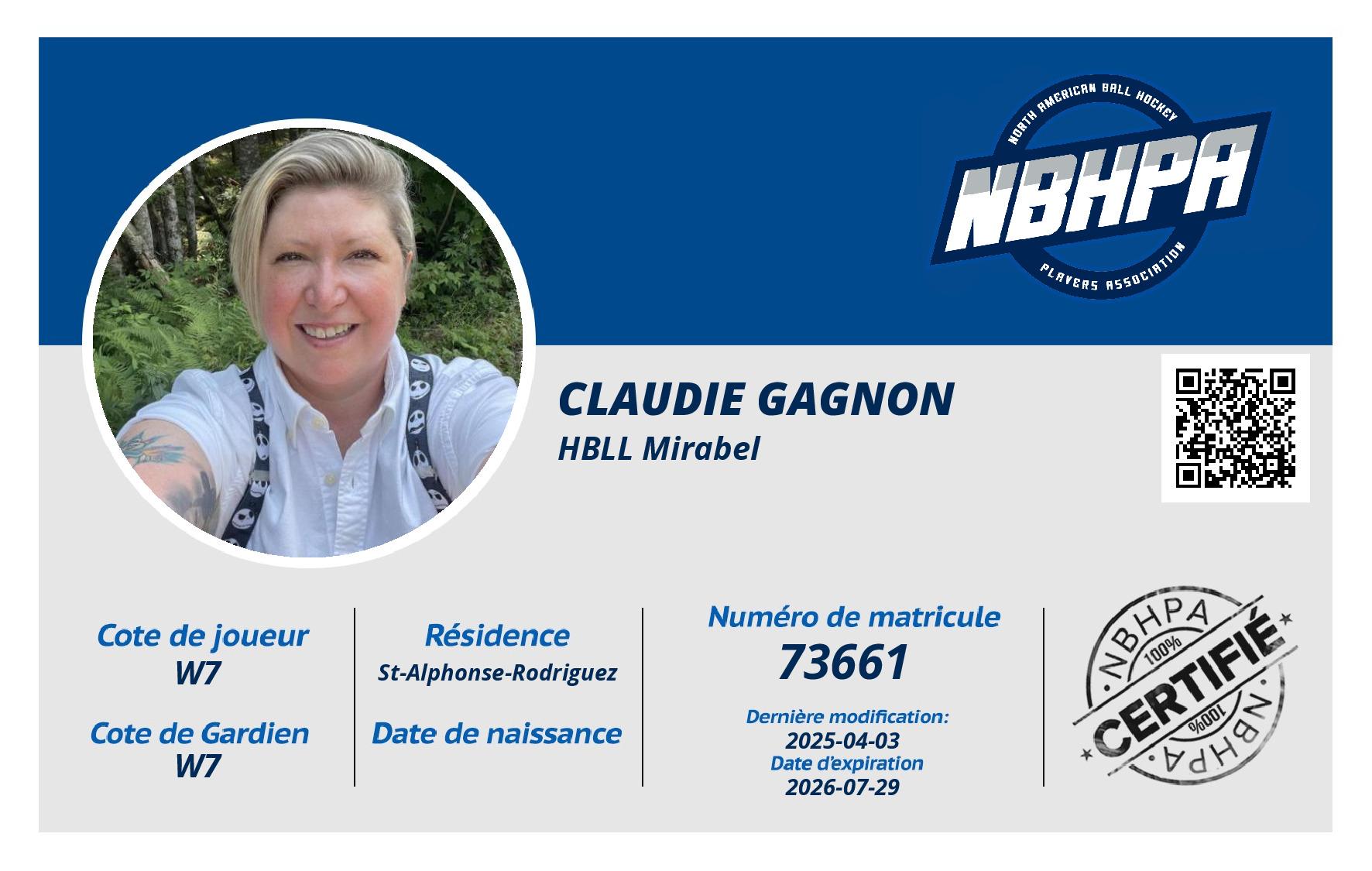 Claudie Gagnon