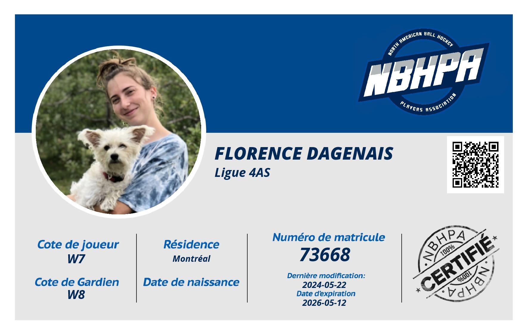 Florence Dagenais