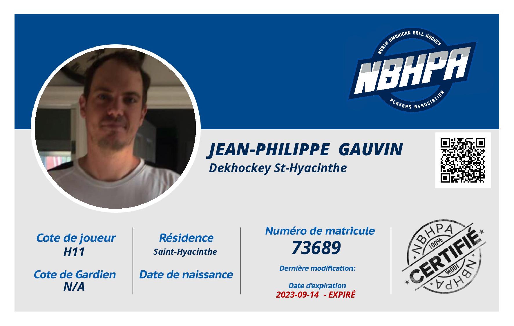 Jean-Philippe  Gauvin