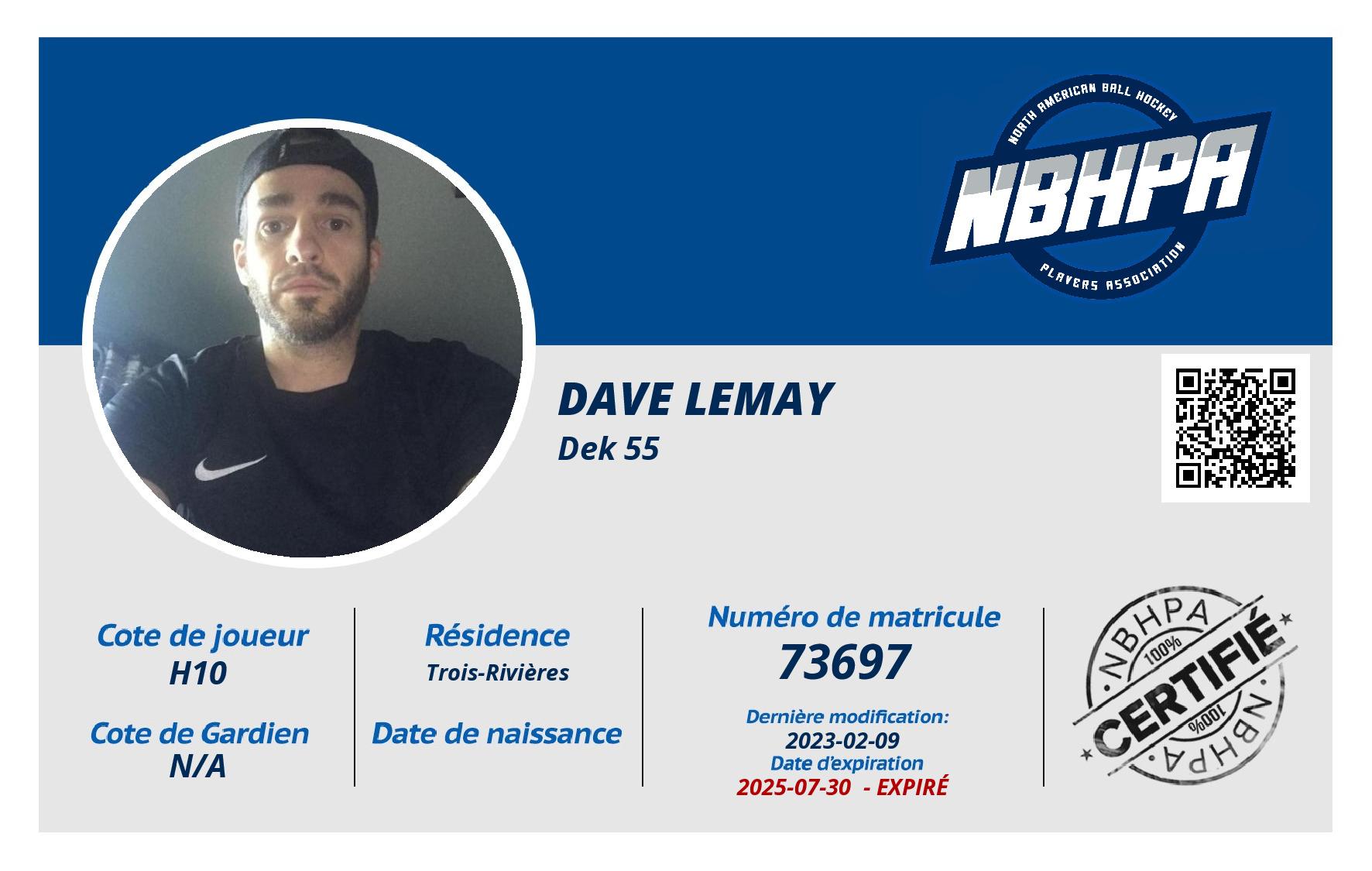 Dave Lemay