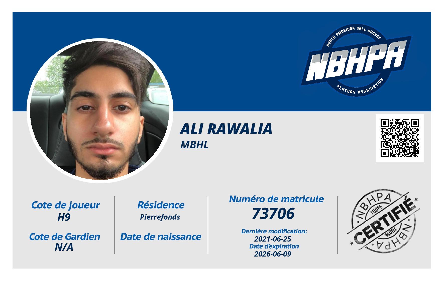 Ali Rawalia