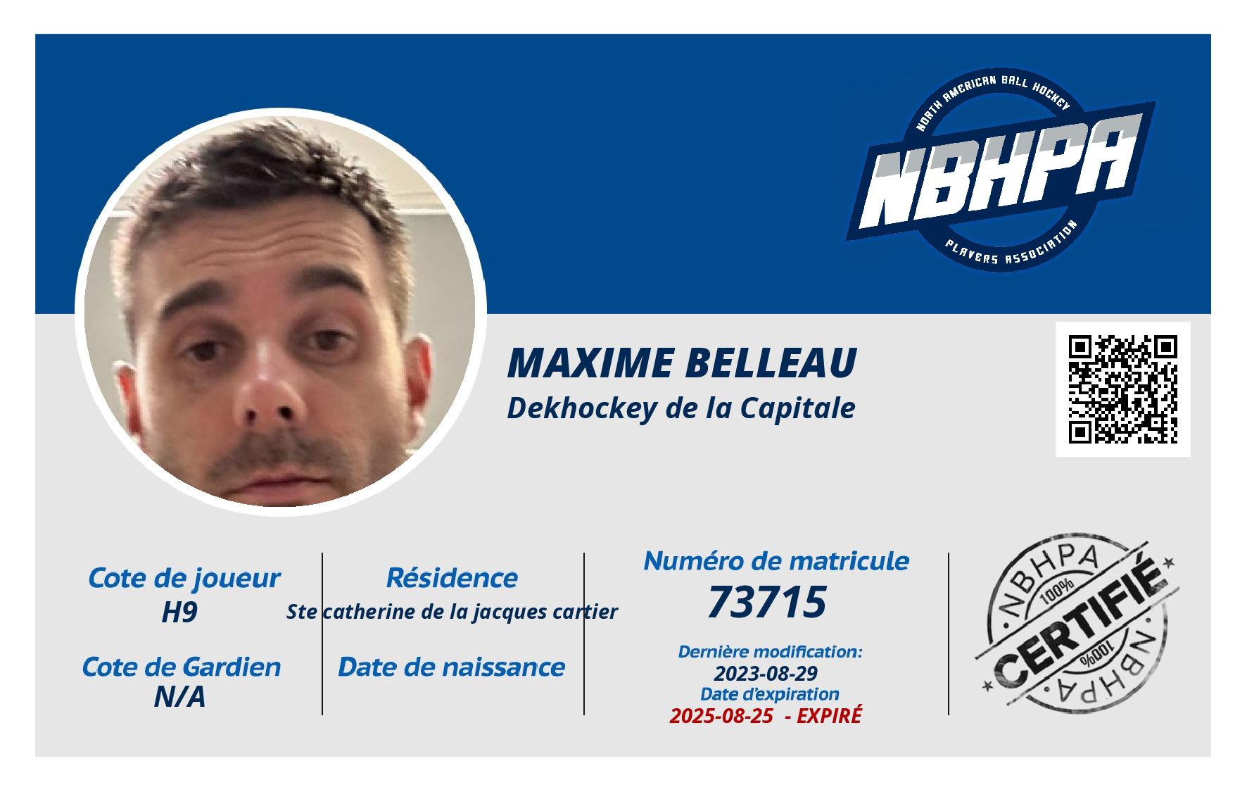 Maxime Belleau