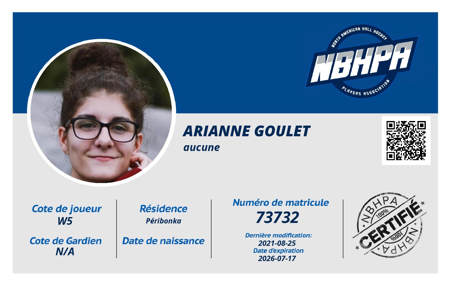 Arianne Goulet
