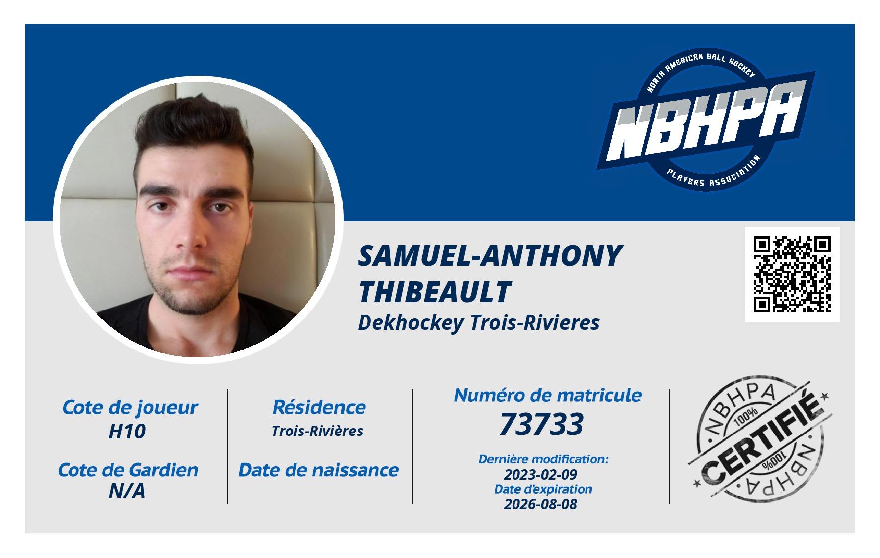 Samuel-Anthony Thibeault