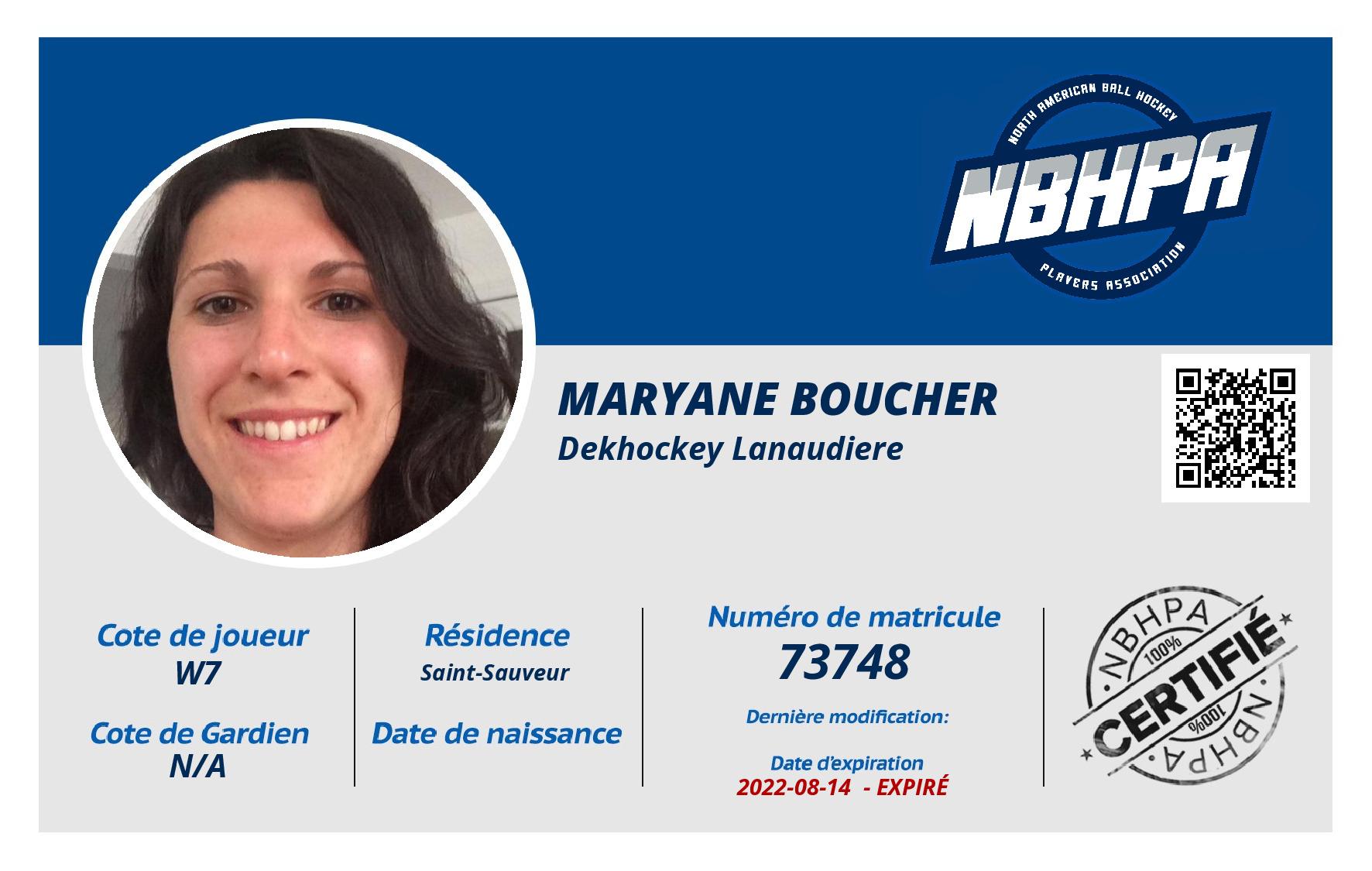 Maryane Boucher