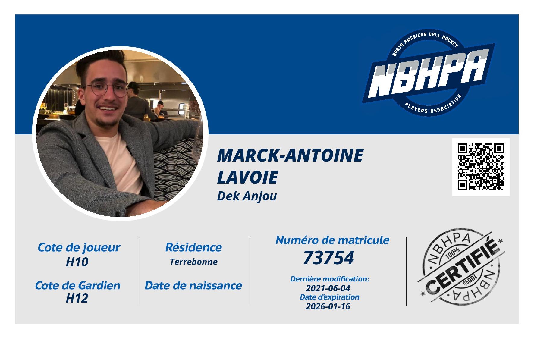 Marck-Antoine Lavoie