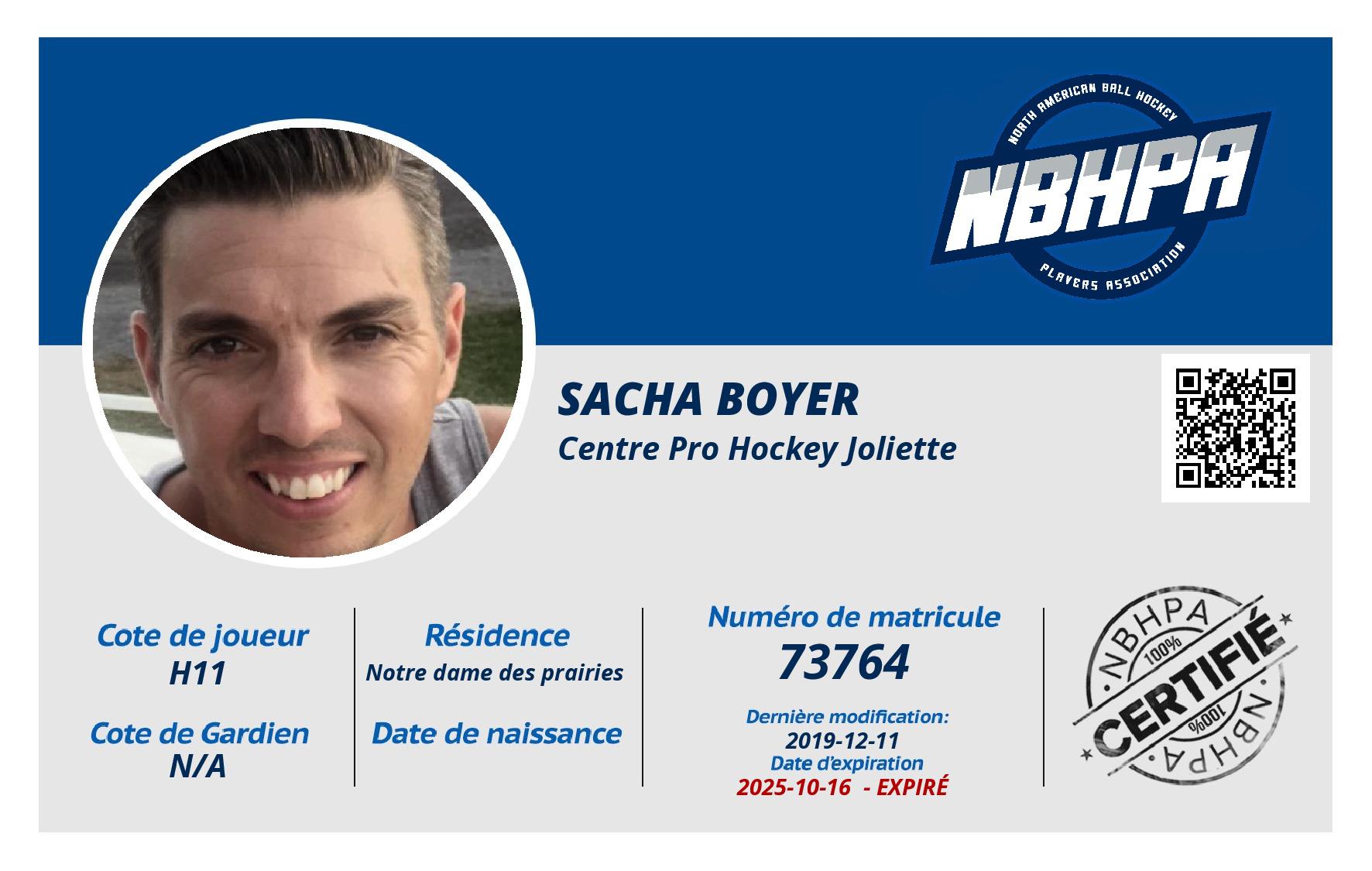 Sacha Boyer