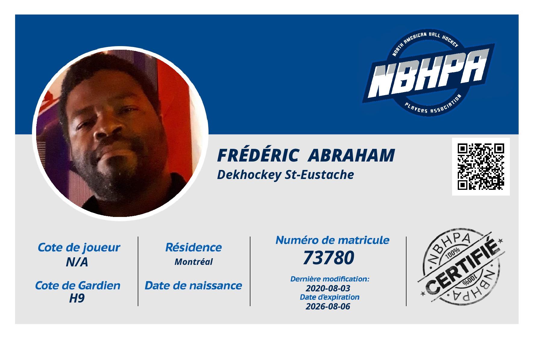 Frédéric  Abraham 