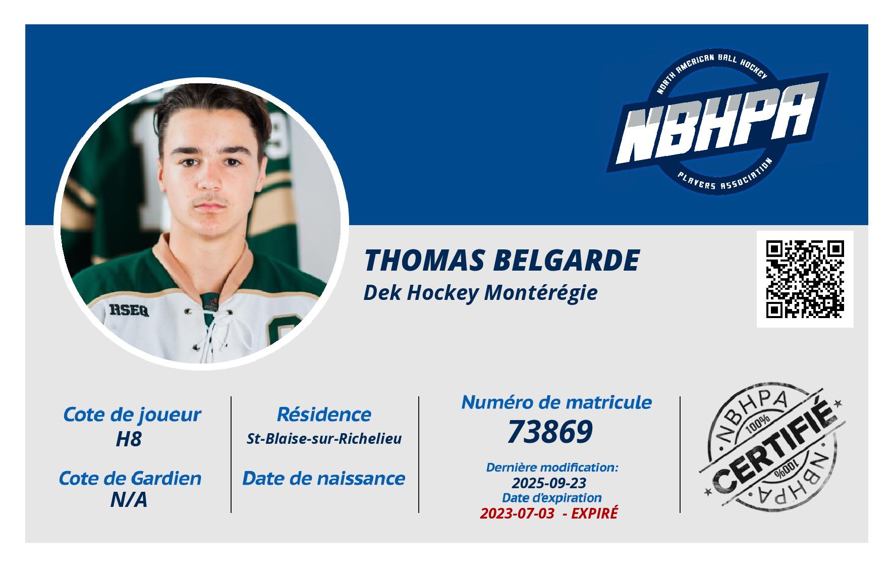 Thomas Belgarde