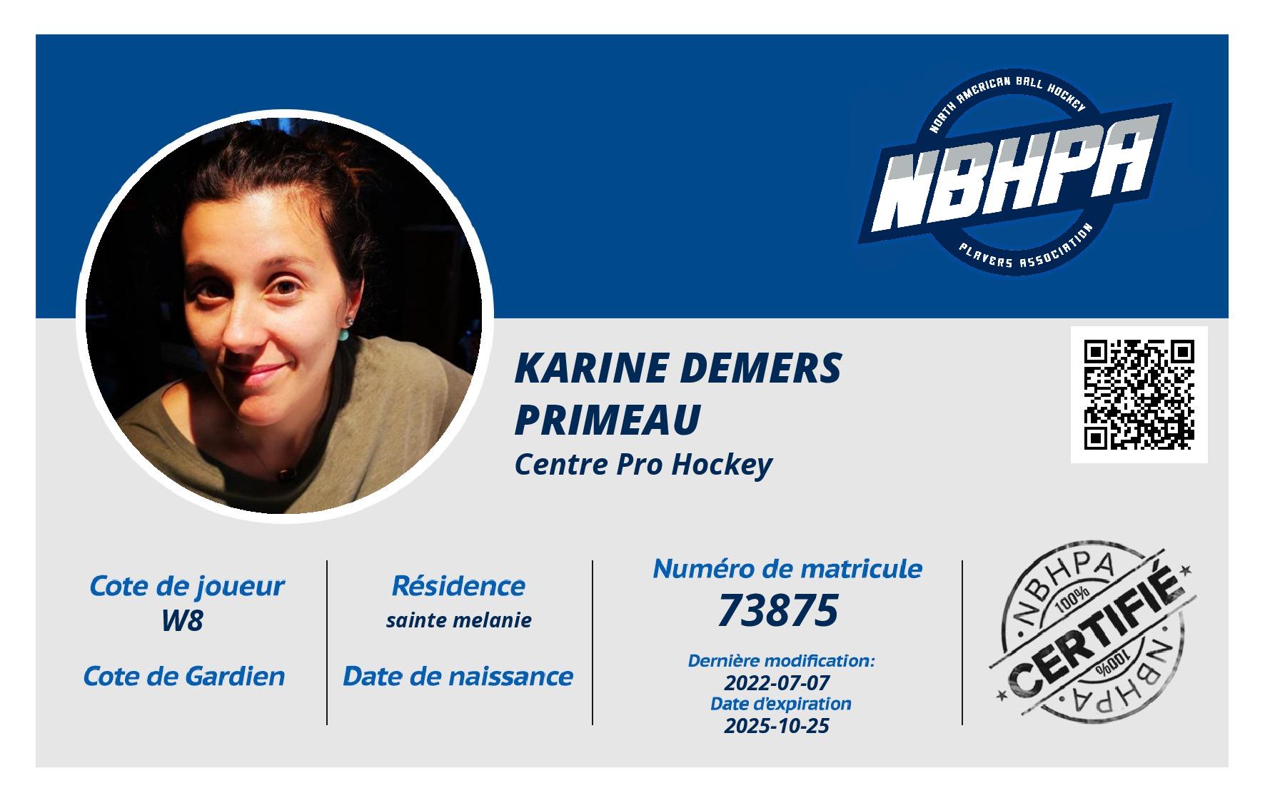 Karine Demers Primeau 