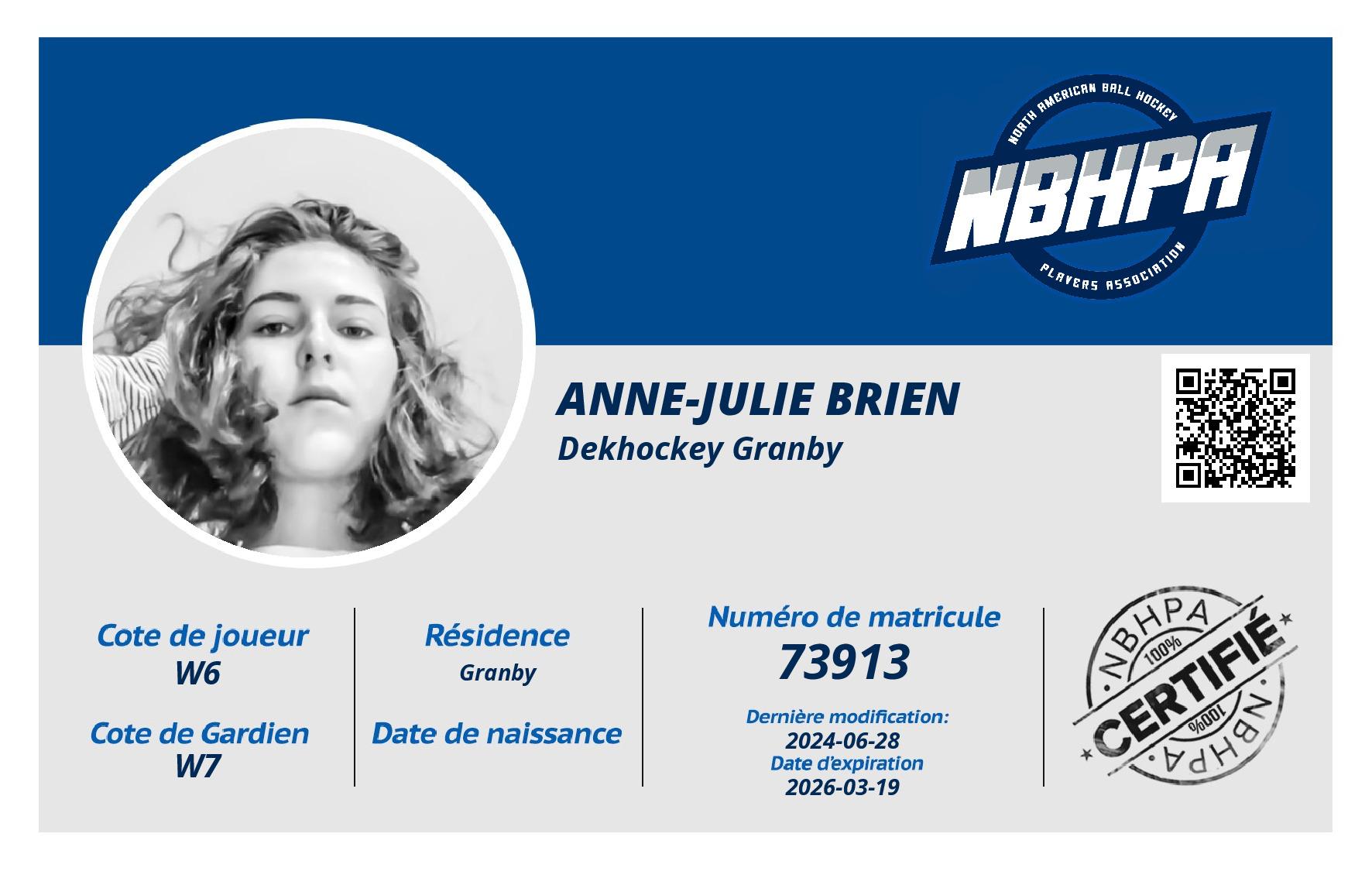Anne-Julie Brien