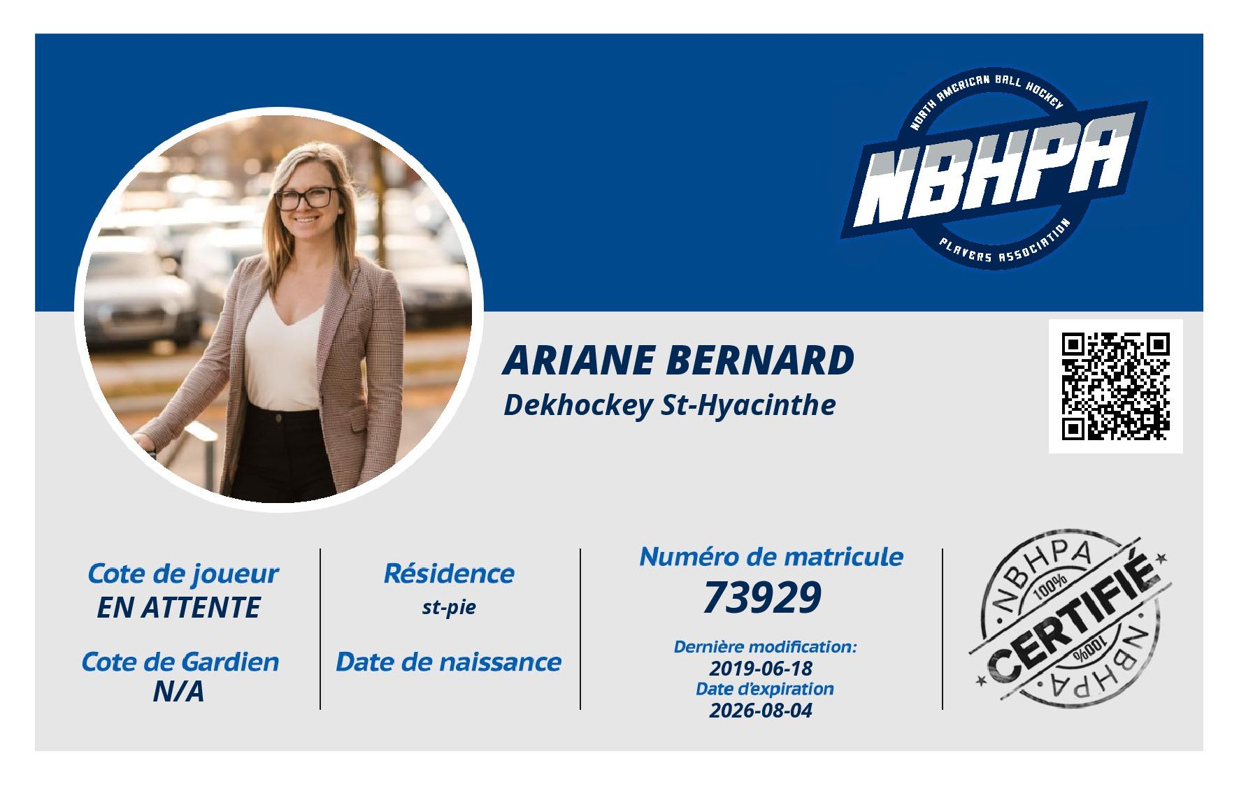 Ariane Bernard