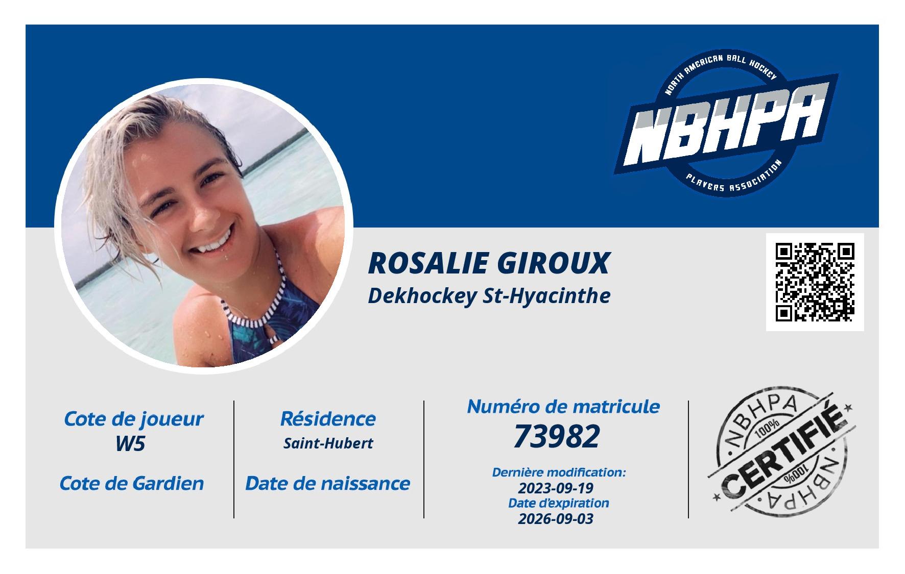 Rosalie Giroux