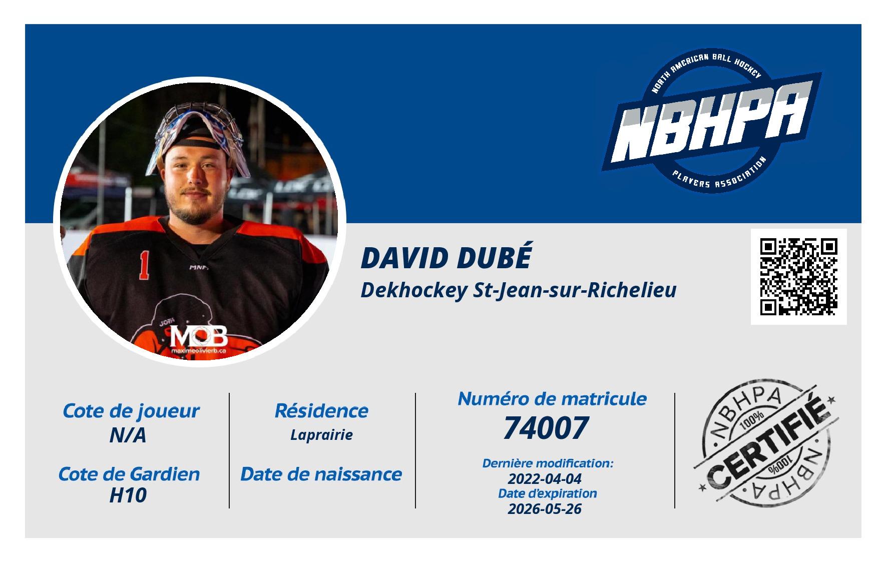 David Dubé
