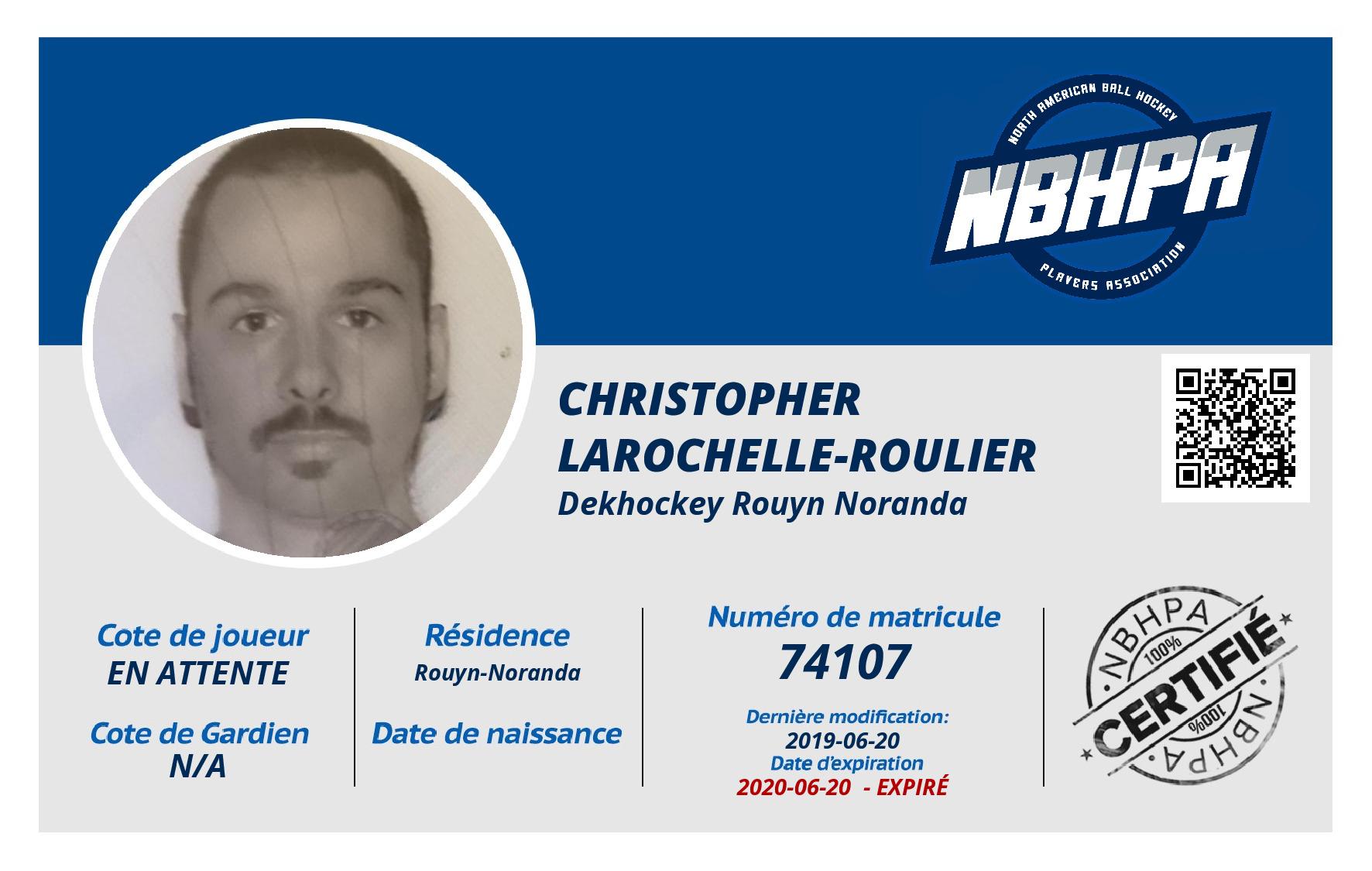 Christopher Larochelle-Roulier