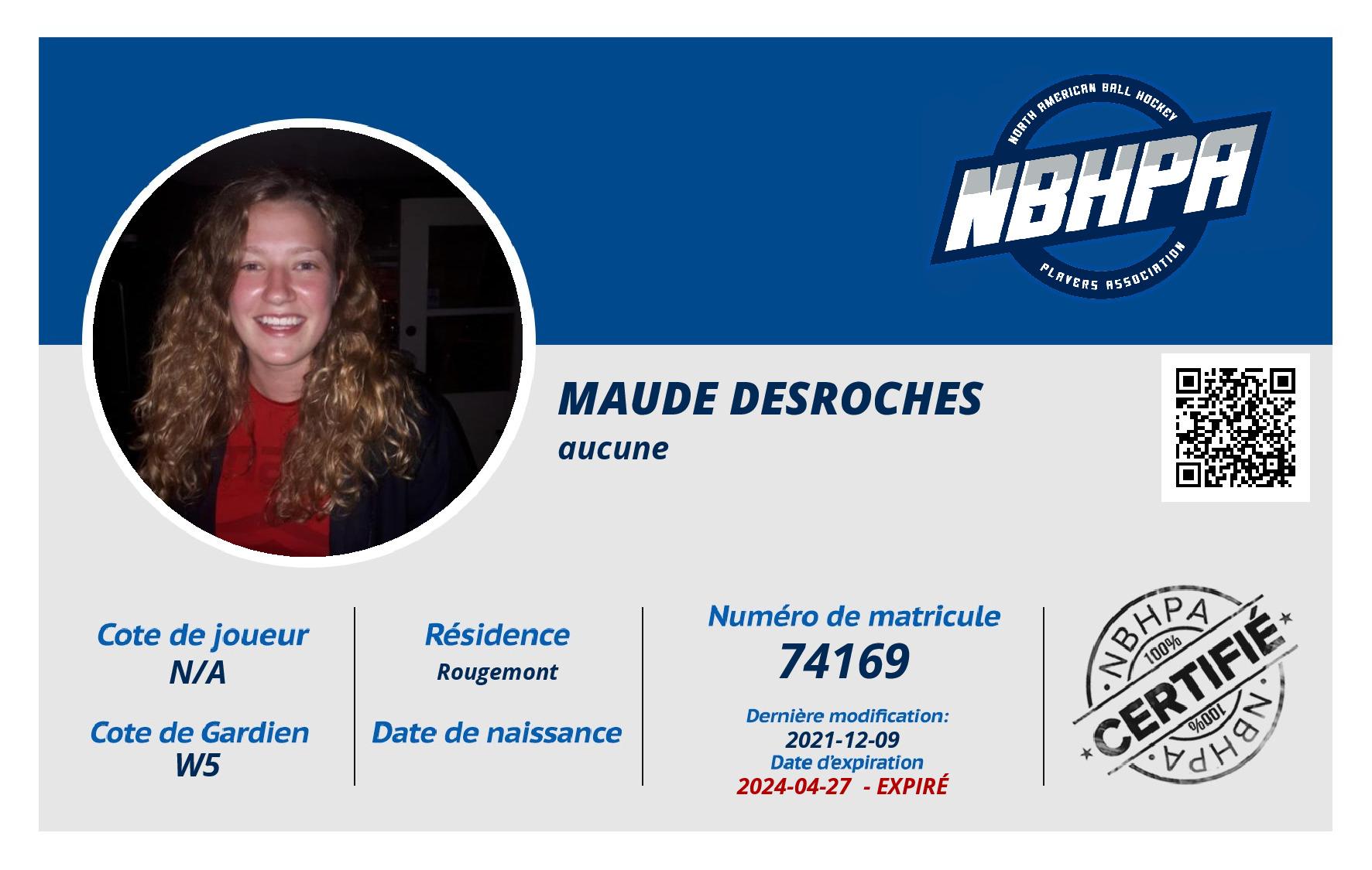 Maude Desroches