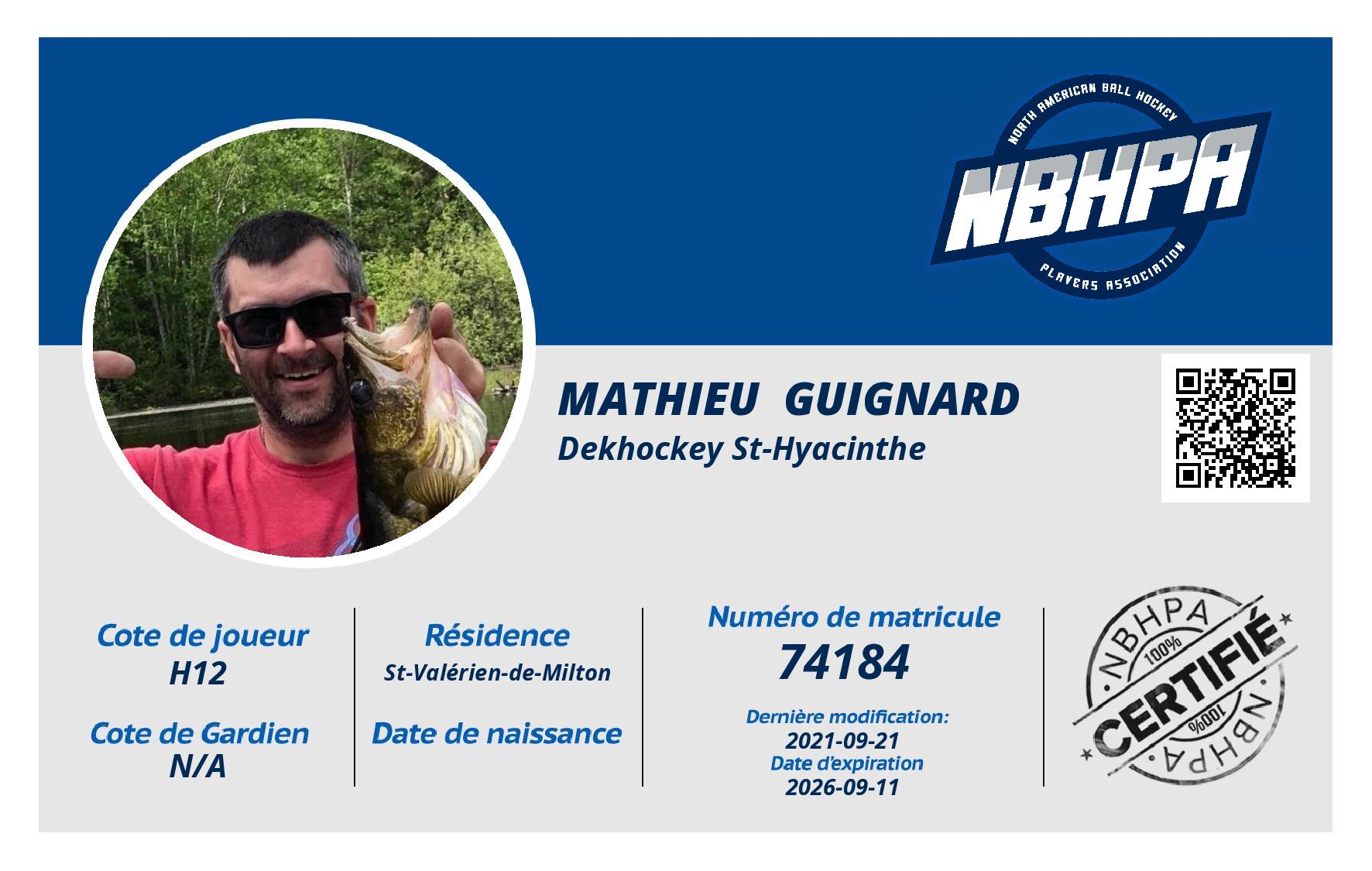 Mathieu  Guignard 