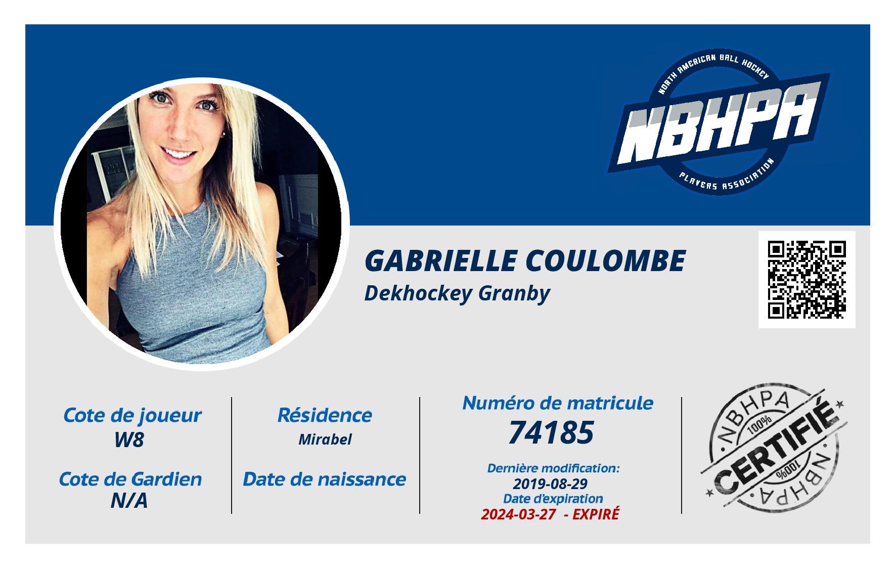 Gabrielle Coulombe