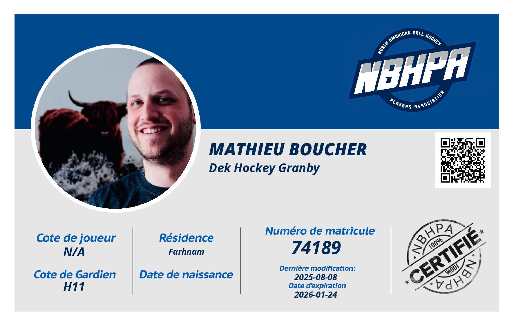 Mathieu Boucher