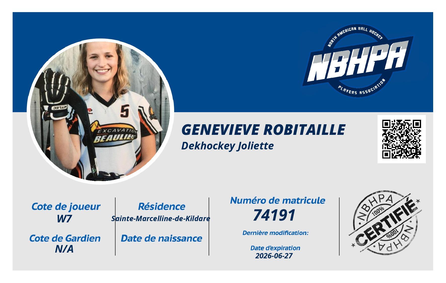 Genevieve Robitaille 