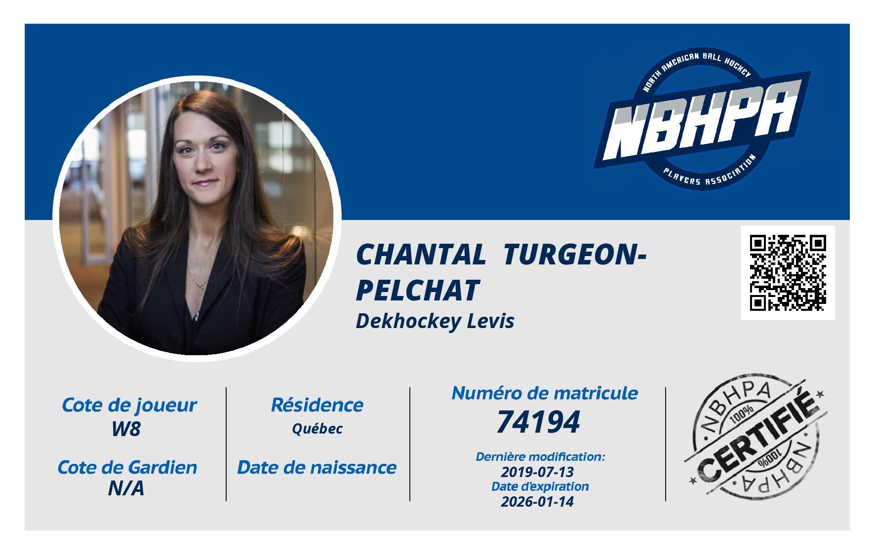 Chantal  Turgeon-Pelchat