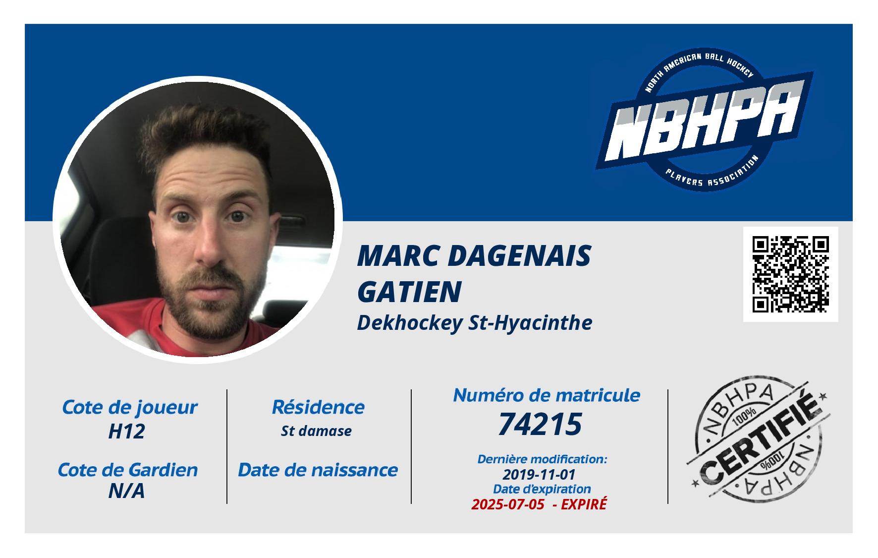 Marc Dagenais Gatien