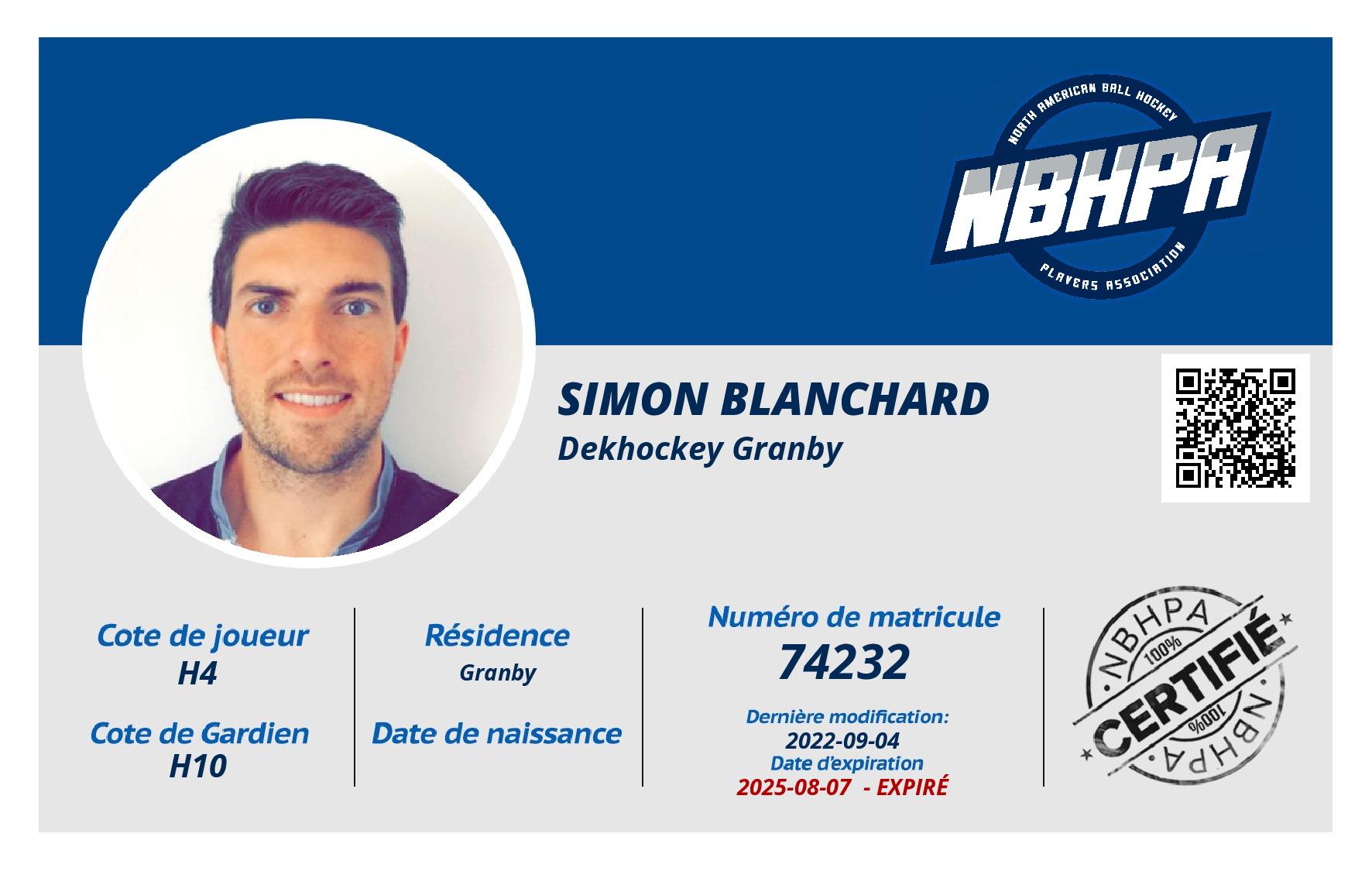 Simon Blanchard