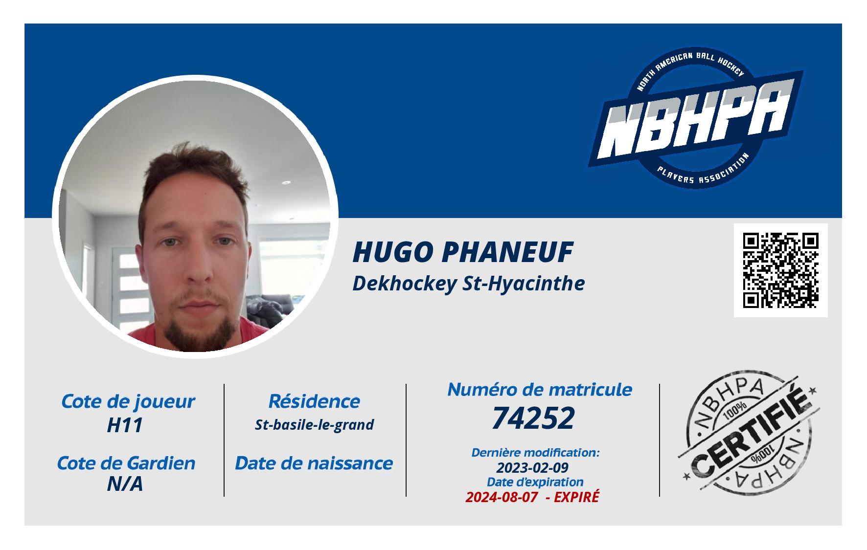 Hugo Phaneuf