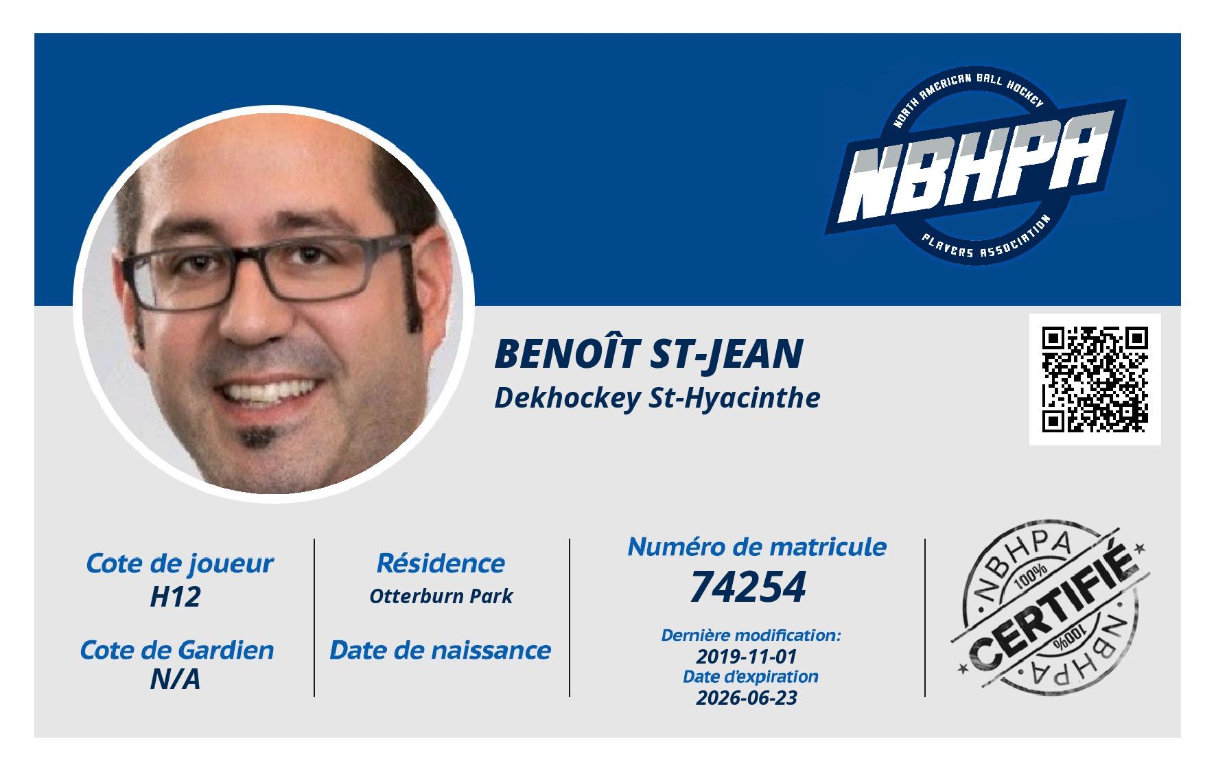 Benoît St-Jean