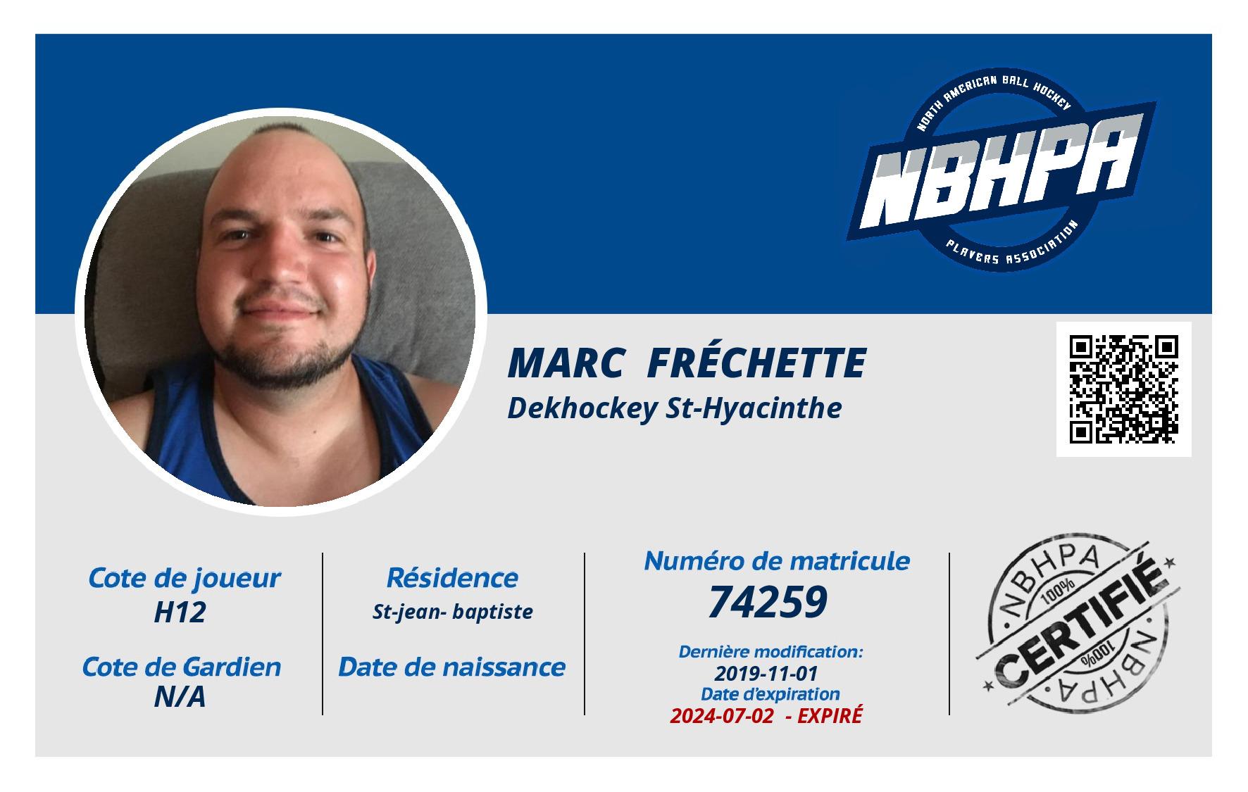 Marc  Fréchette