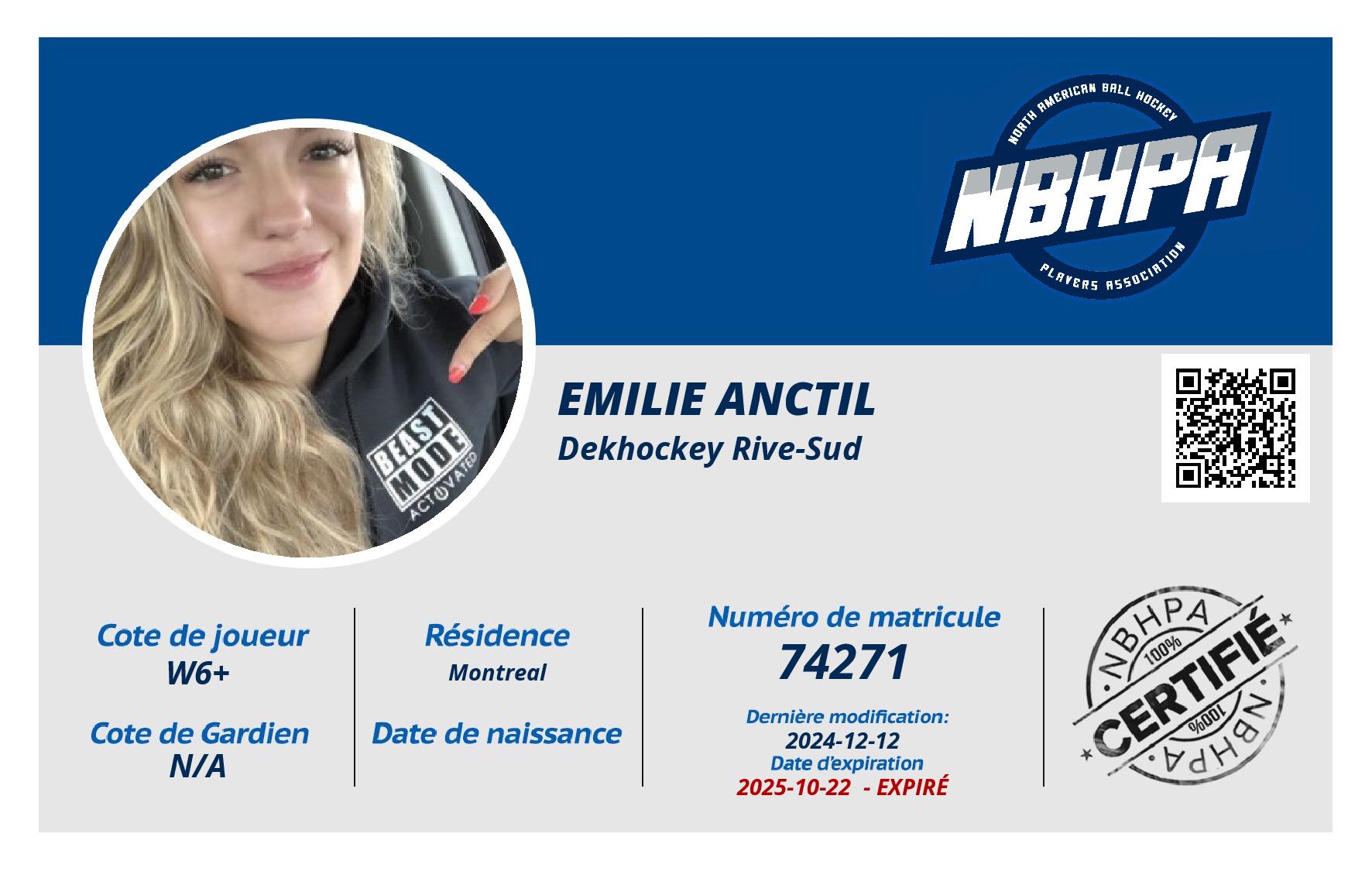 Emilie Anctil