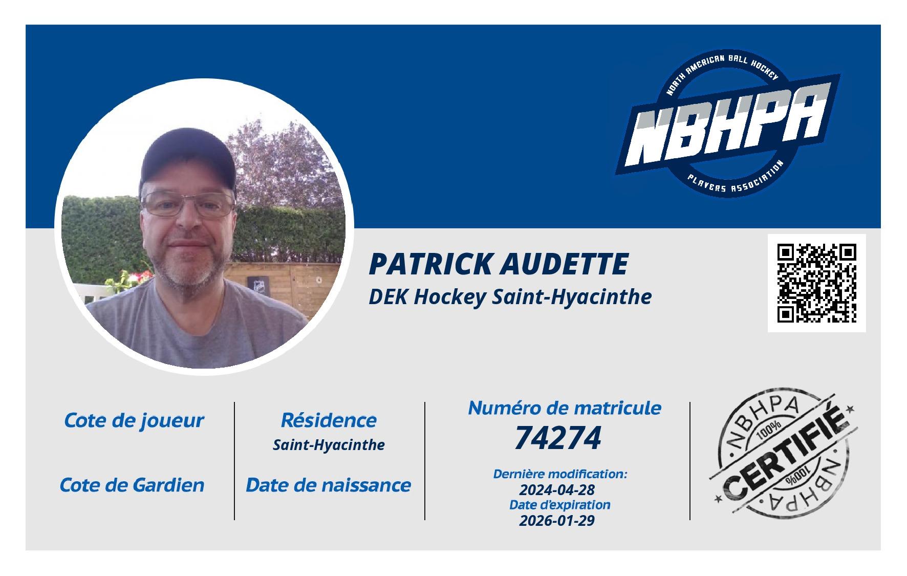 Patrick Audette