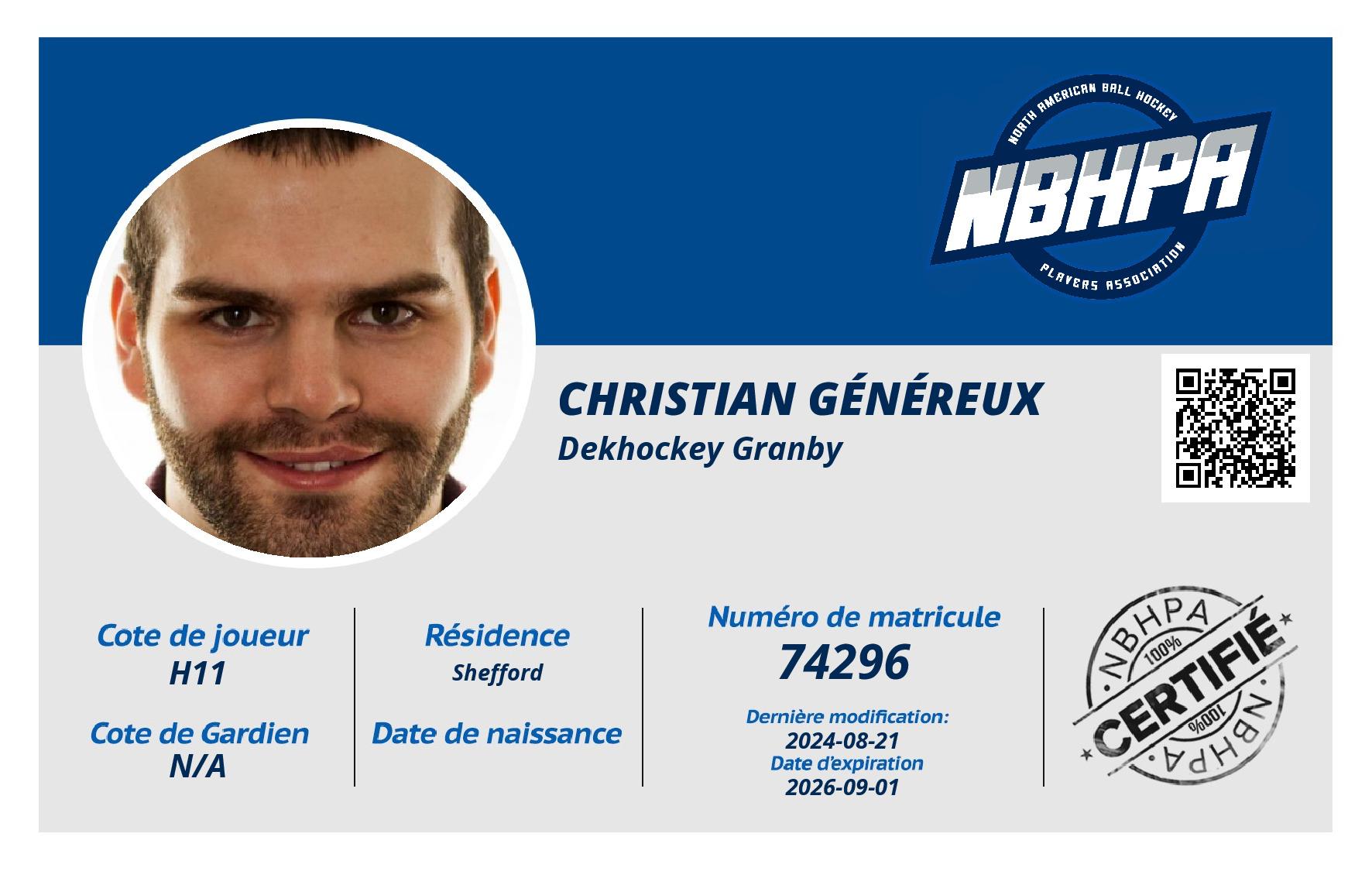 Christian Généreux