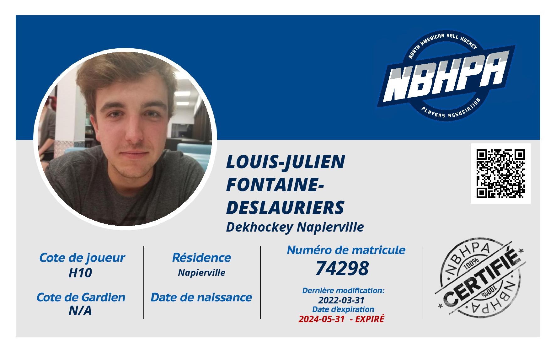 Louis-Julien Fontaine-Deslauriers