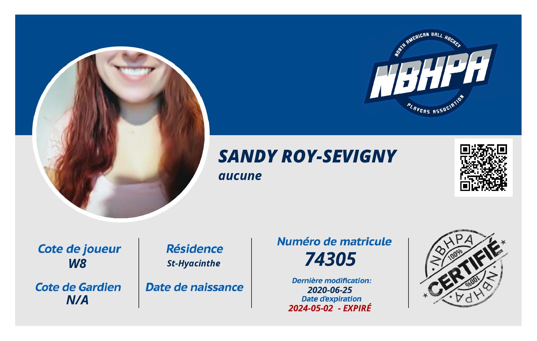 Sandy Roy-Sevigny