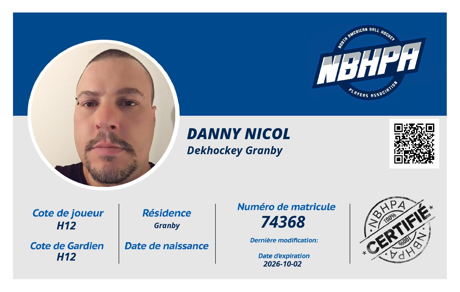 Danny Nicol