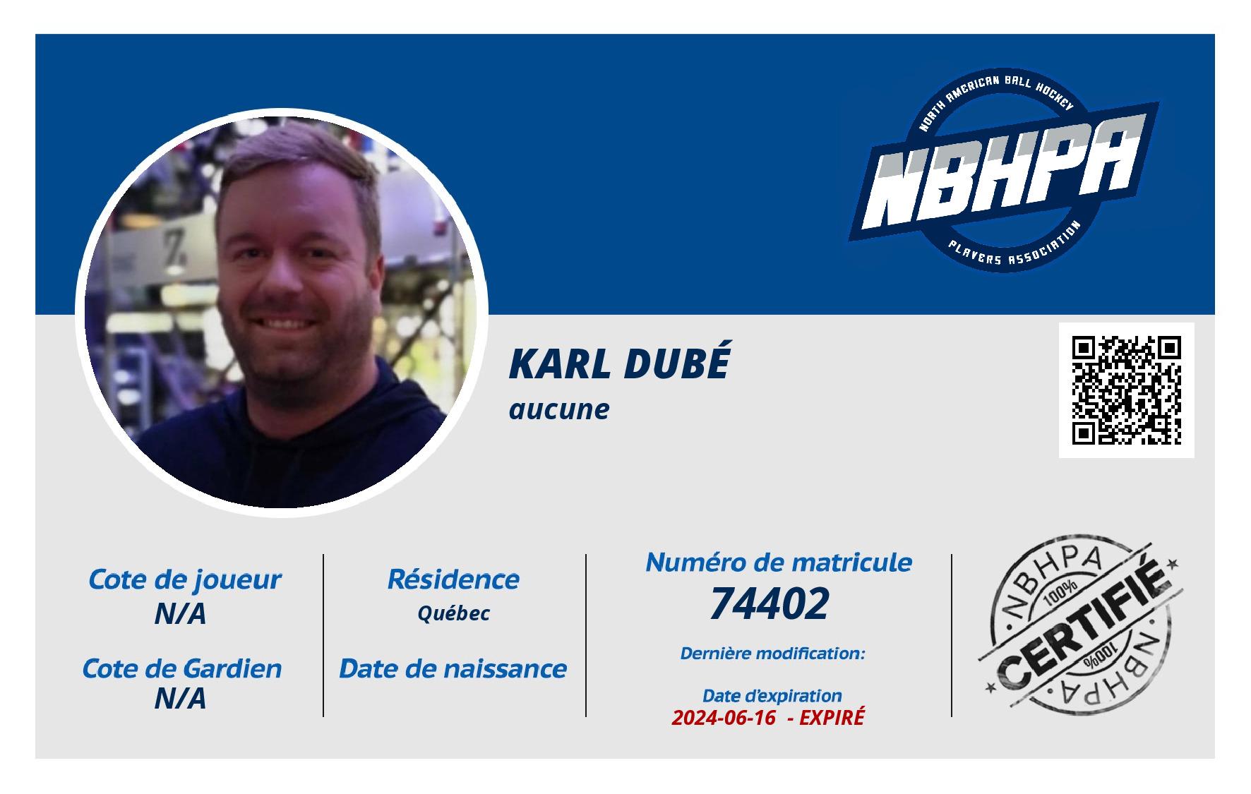 Karl Dubé