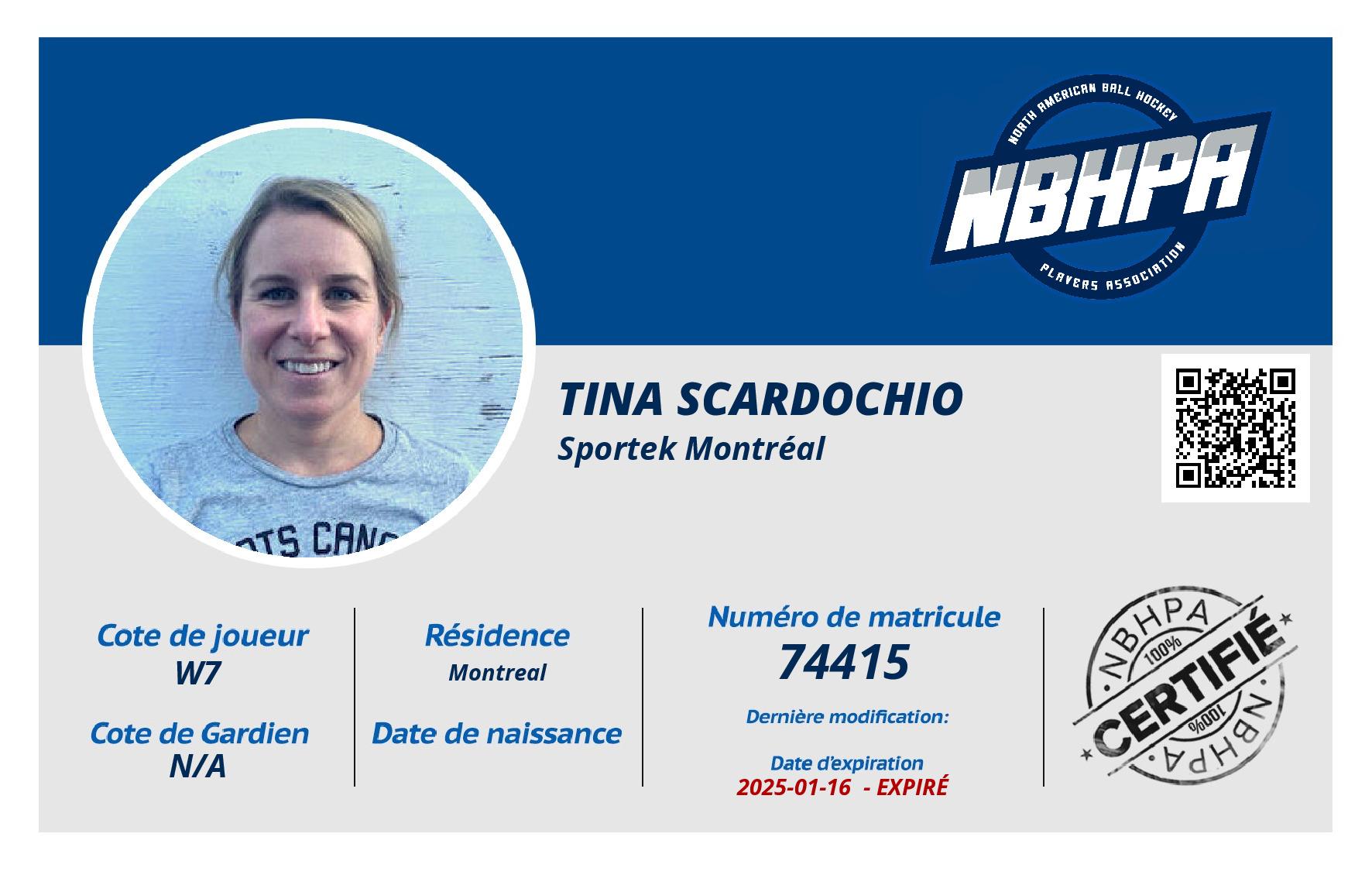 Tina Scardochio