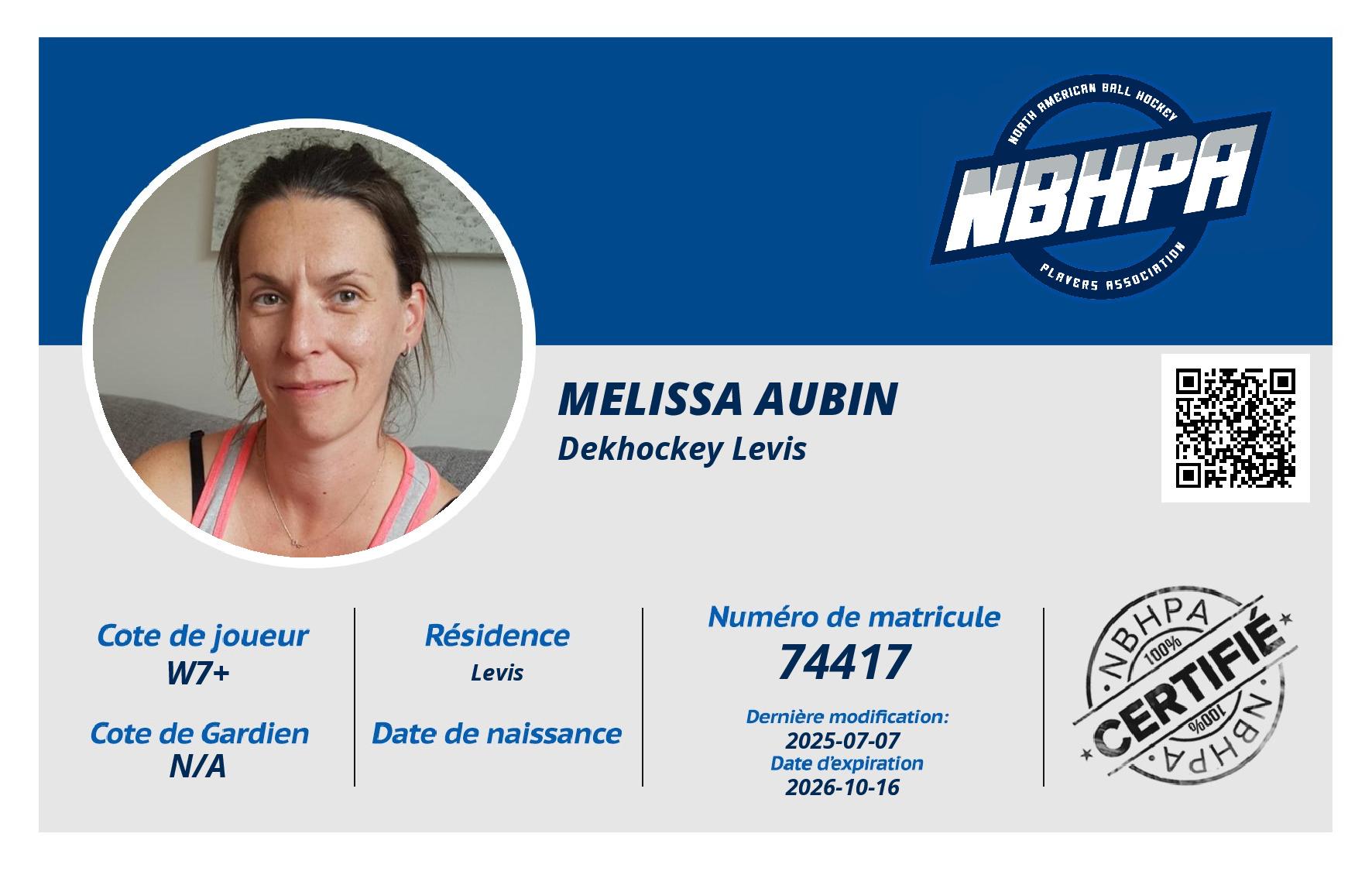 Melissa Aubin