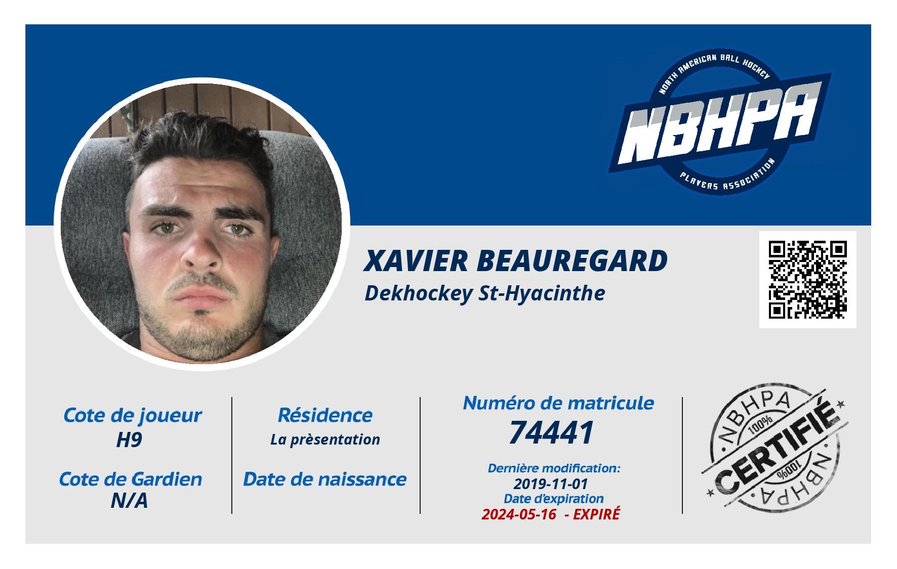 Xavier Beauregard