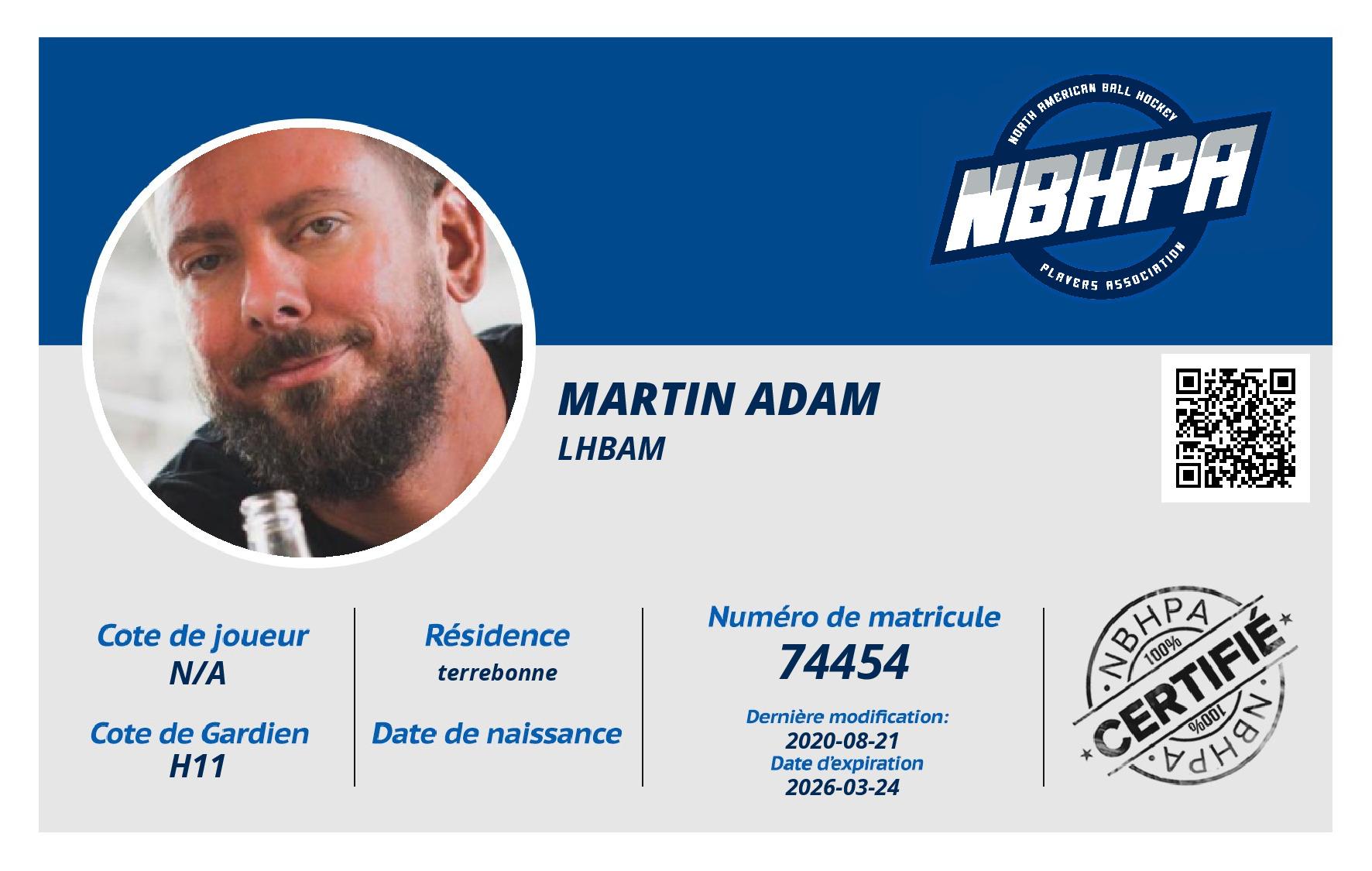 Martin Adam