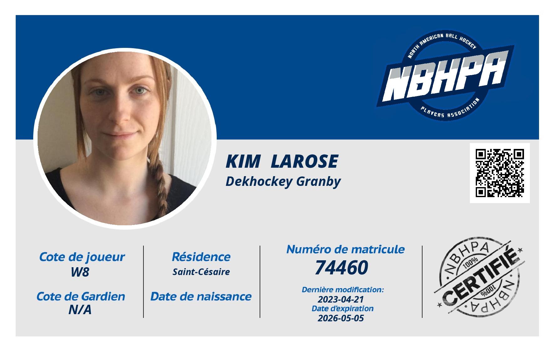 Kim  Larose