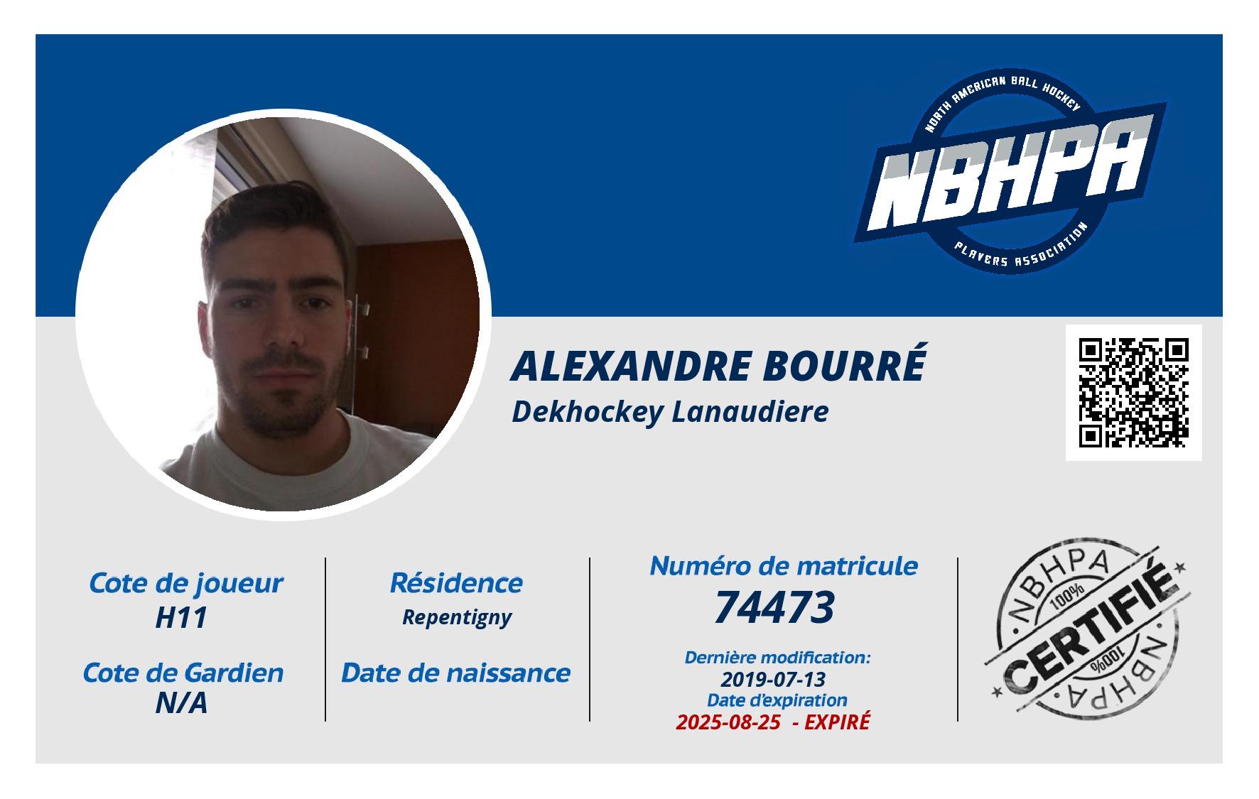 Alexandre Bourré