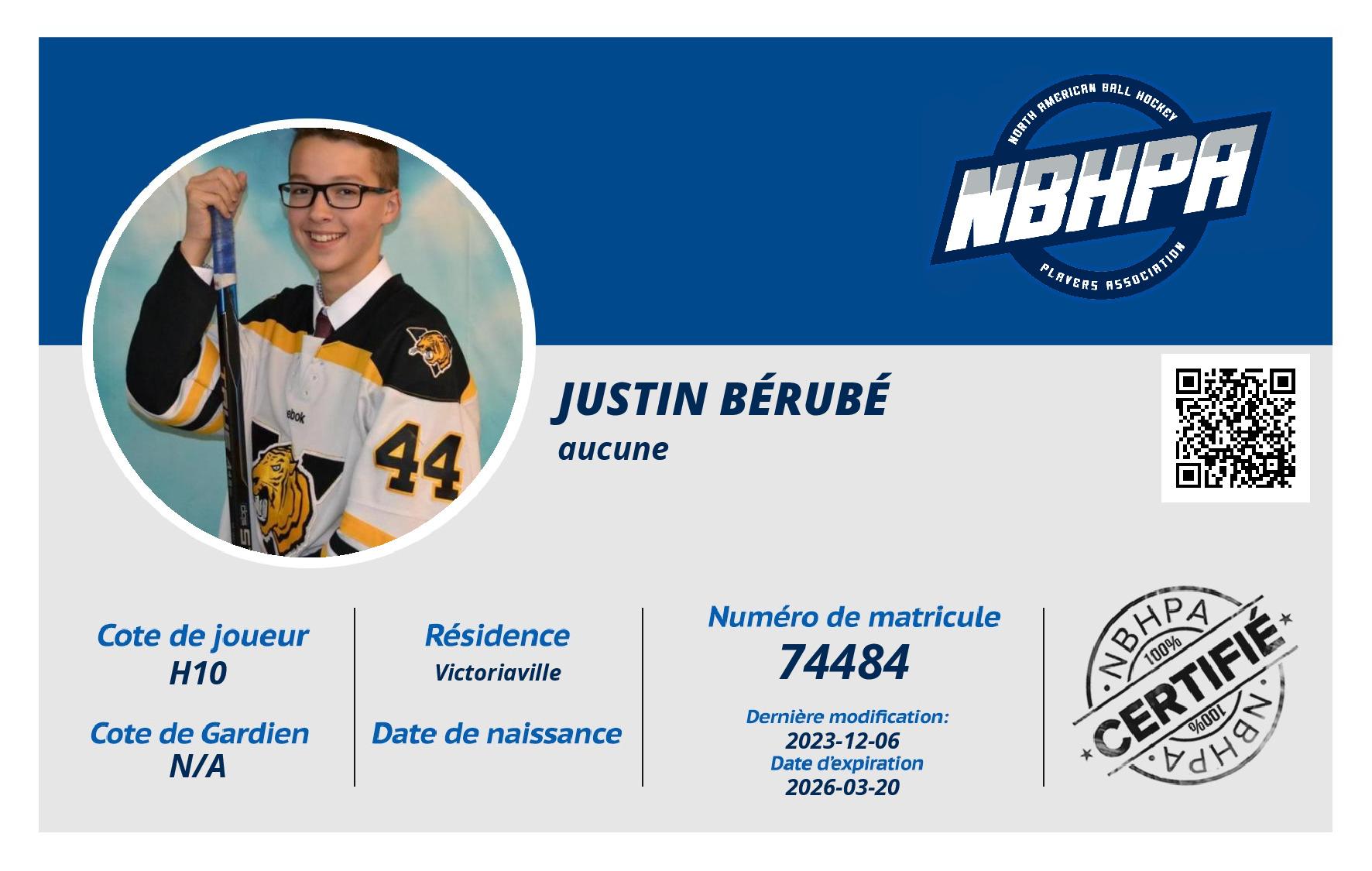 Justin Bérubé